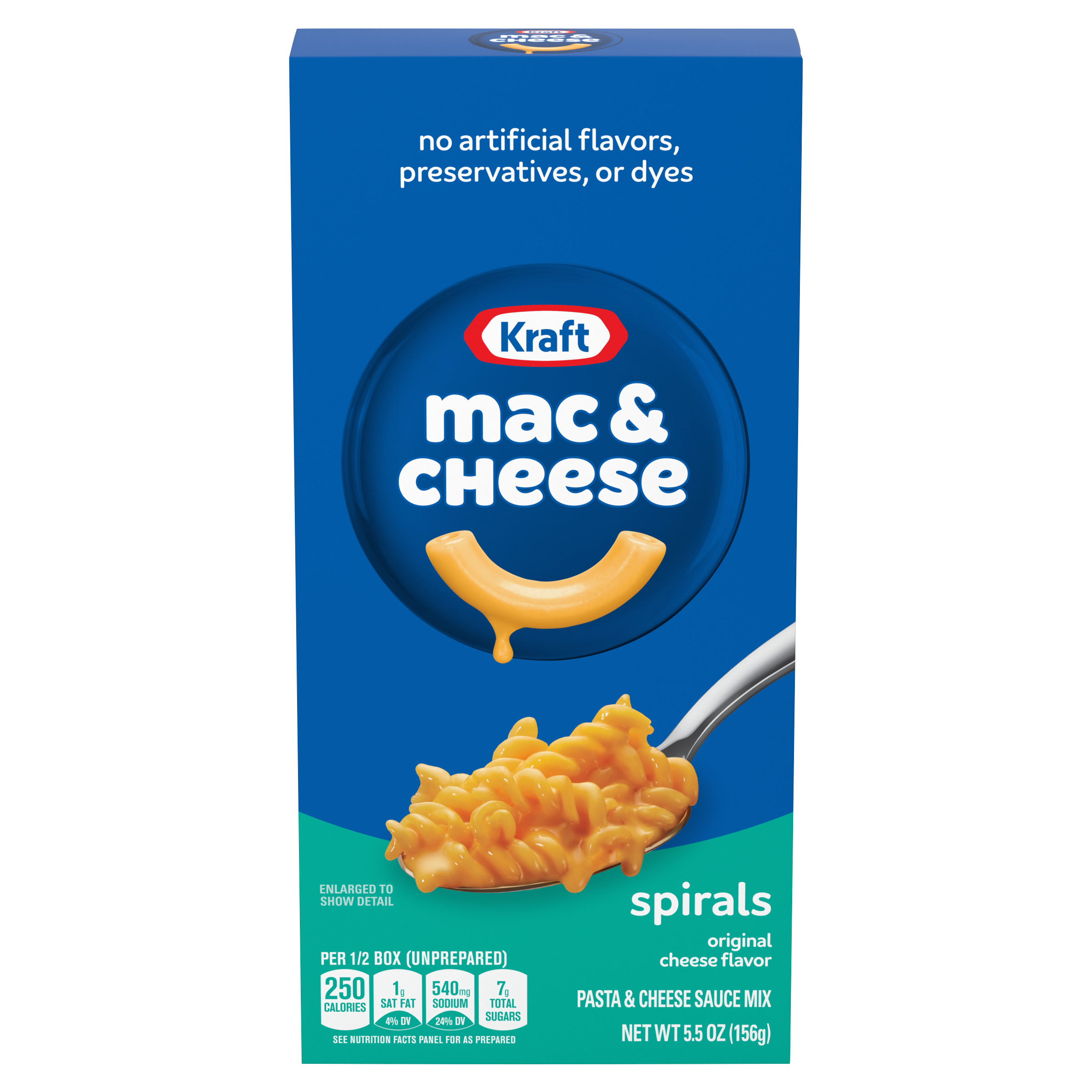 Spirals Original Mac & Cheese Macaroni and Cheese Dinner - Products - Kraft  Mac & Cheese