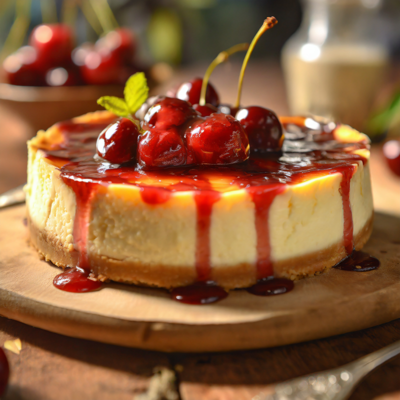 Classic Cheesecake with Homemade Cherry Topping | Philadelphia | Canada | Recipes - Kraft Heinz