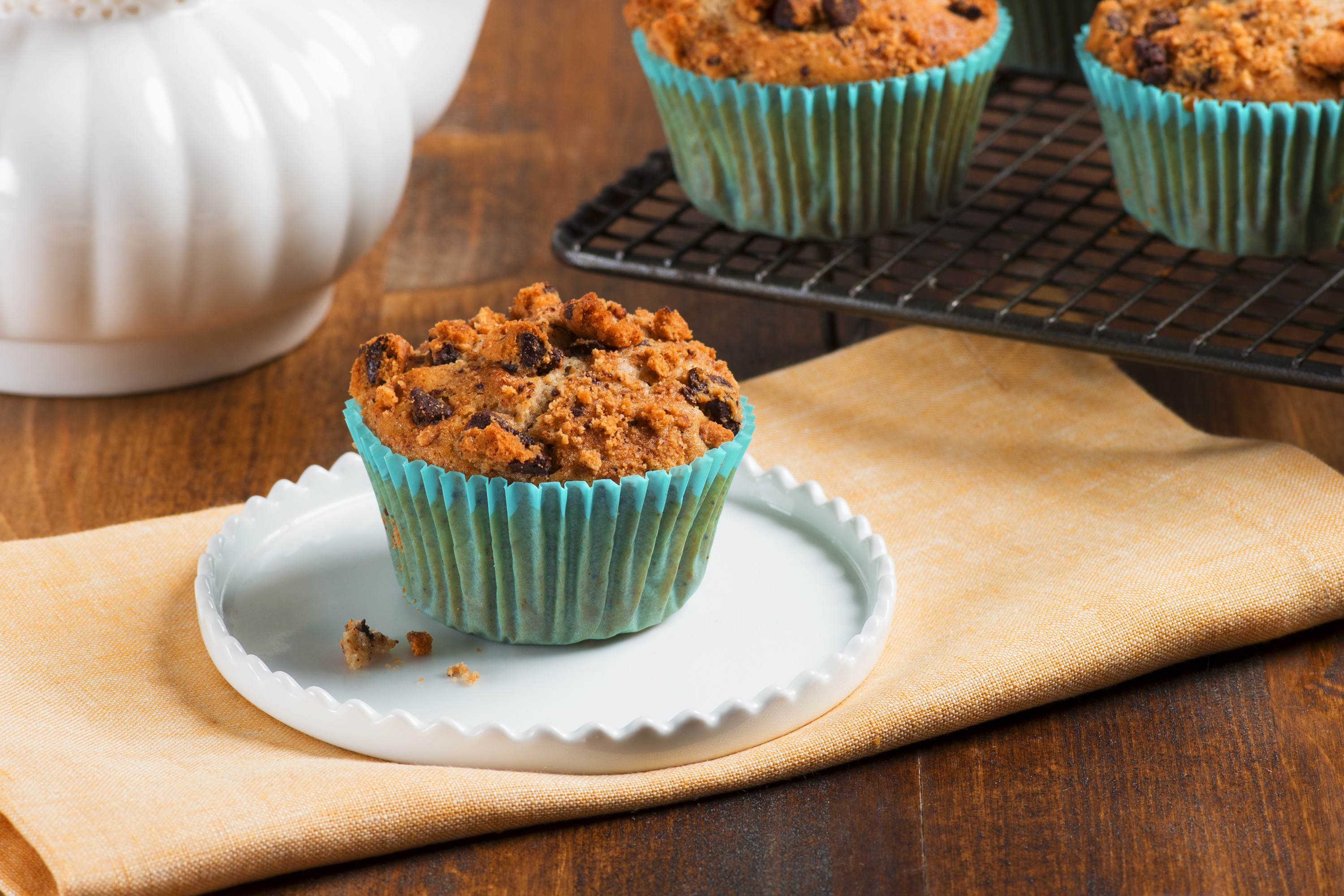 Chocolate Chip Cookie Banana Muffins | Magic Baking Powder | Canada | Recipes - Kraft Heinz