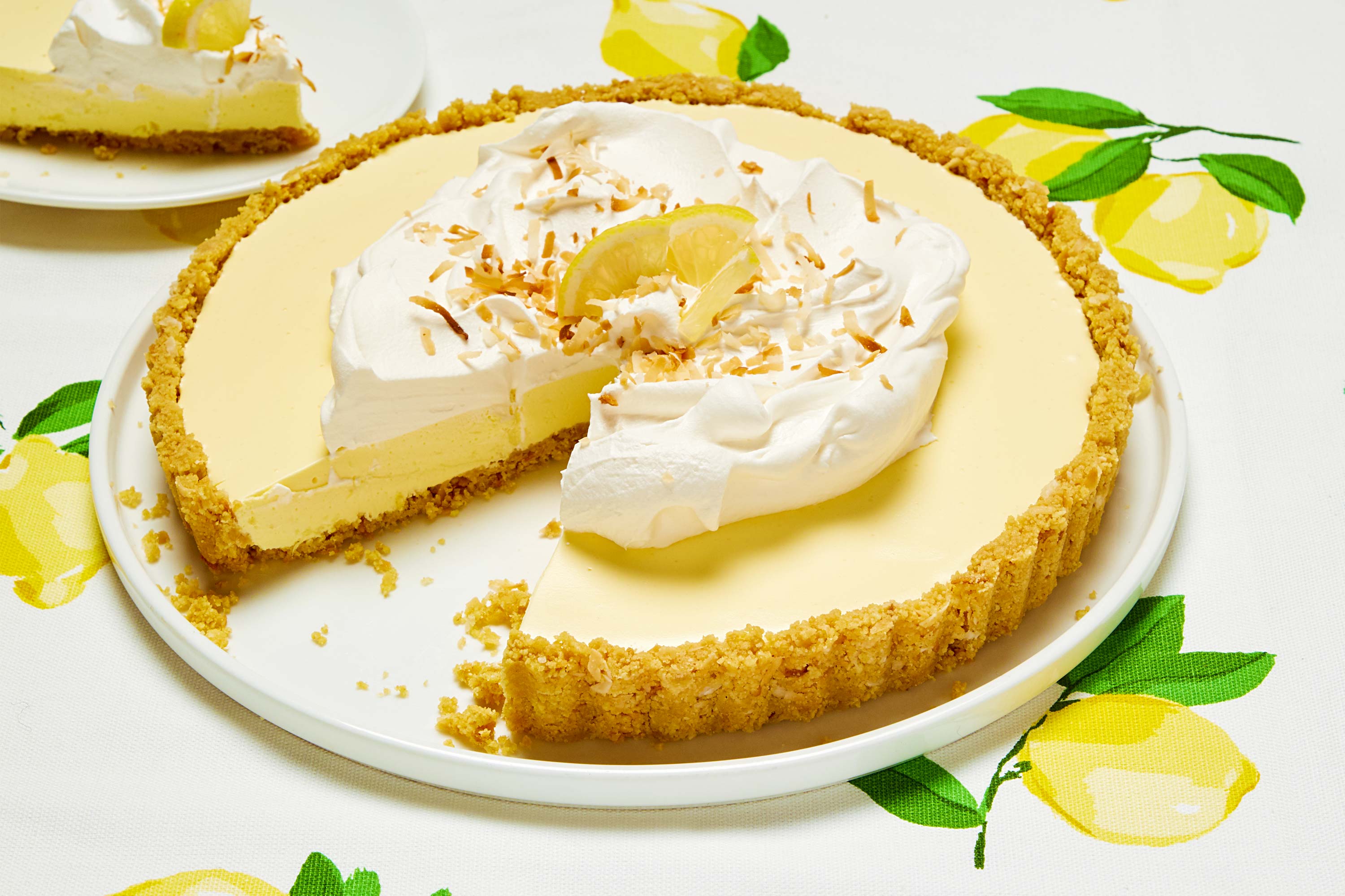 No-bake Lemon Chiffon Cheesecake 