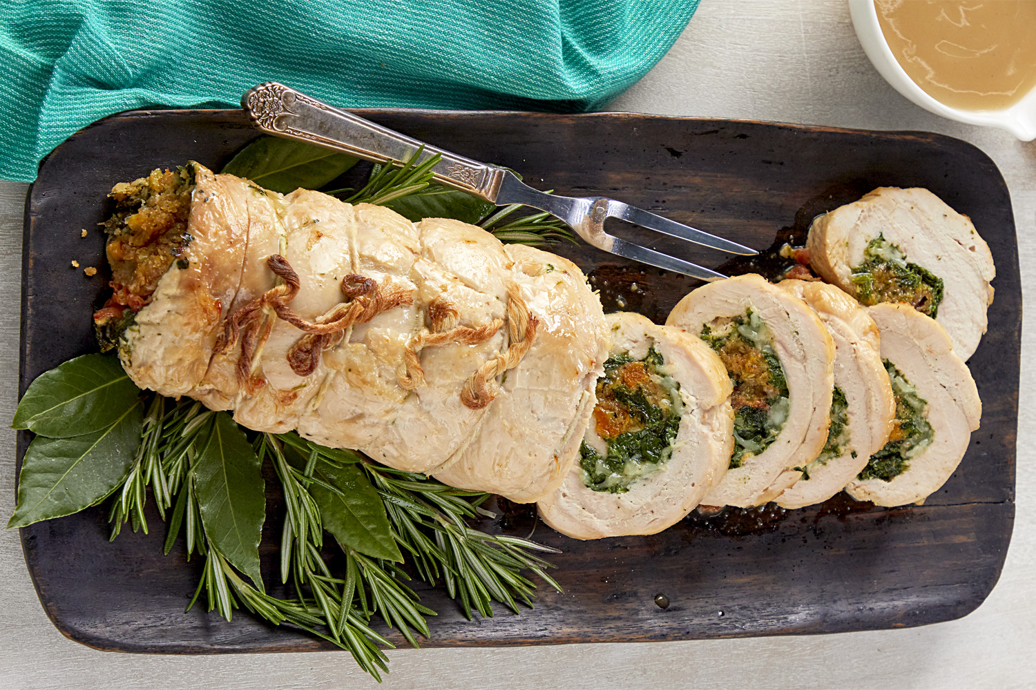Turkey Roulade | Kraft Salad Dressing | Canada | Recipes - Kraft Heinz