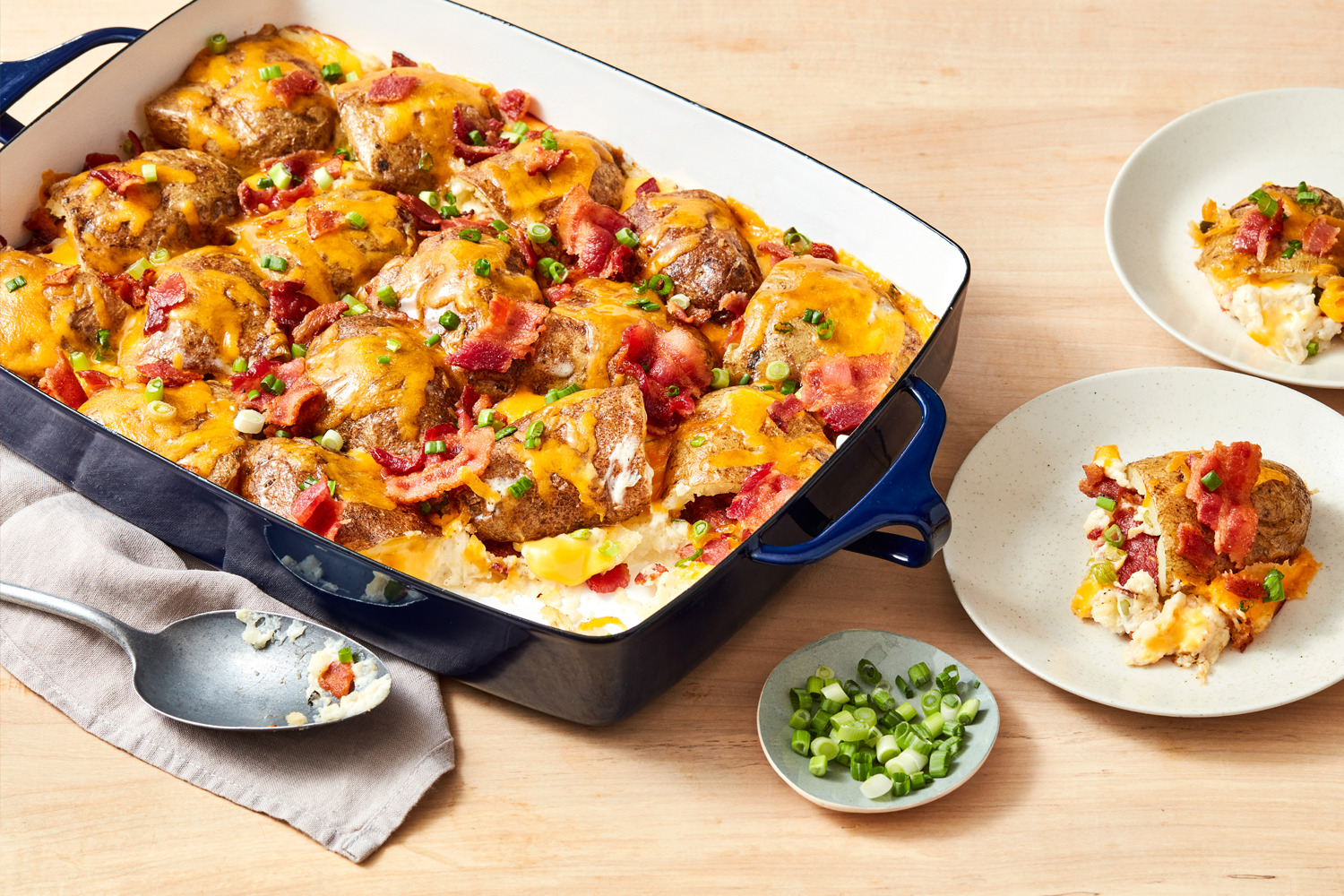Loaded Baked Potato Skins Casserole | Kraft Salad Dressing | Canada | Recipes - Kraft Heinz