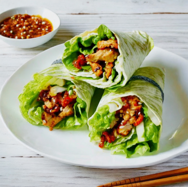 Sesame Chicken Wraps | Kraft Salad Dressing | Canada | Recipes - Kraft Heinz
