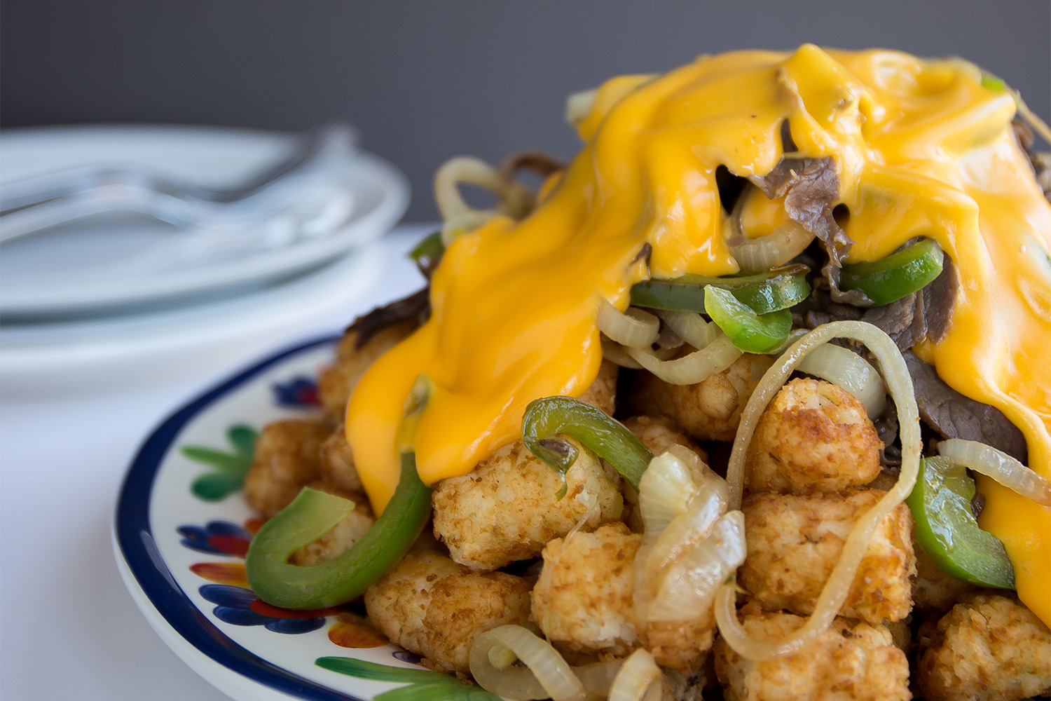 Philly Cheesesteak Totchos | United States | Recipes - Kraft Heinz