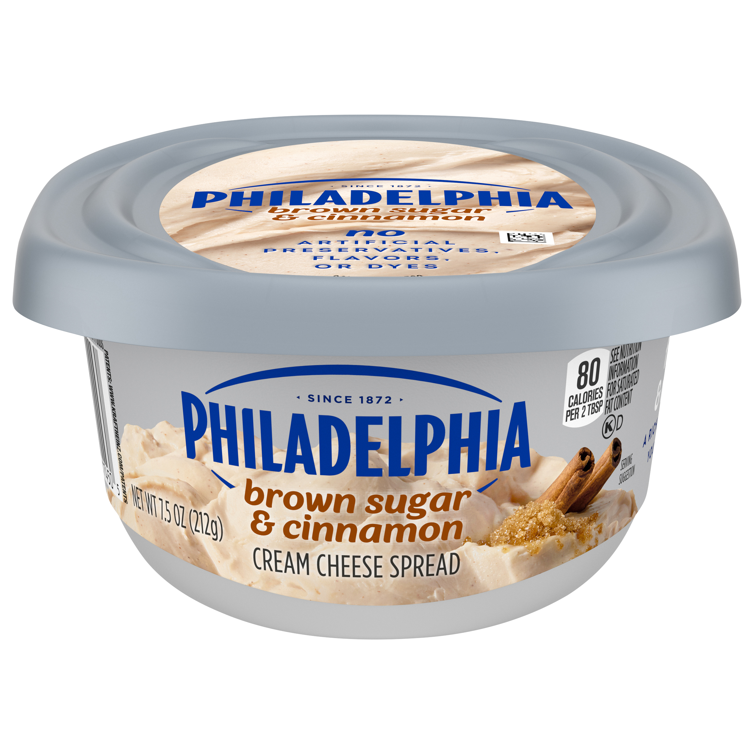 Creamymisha&puff2点セット Brown Sugar & Cinnamon Cream Cheese Spread | Philadelphia | United