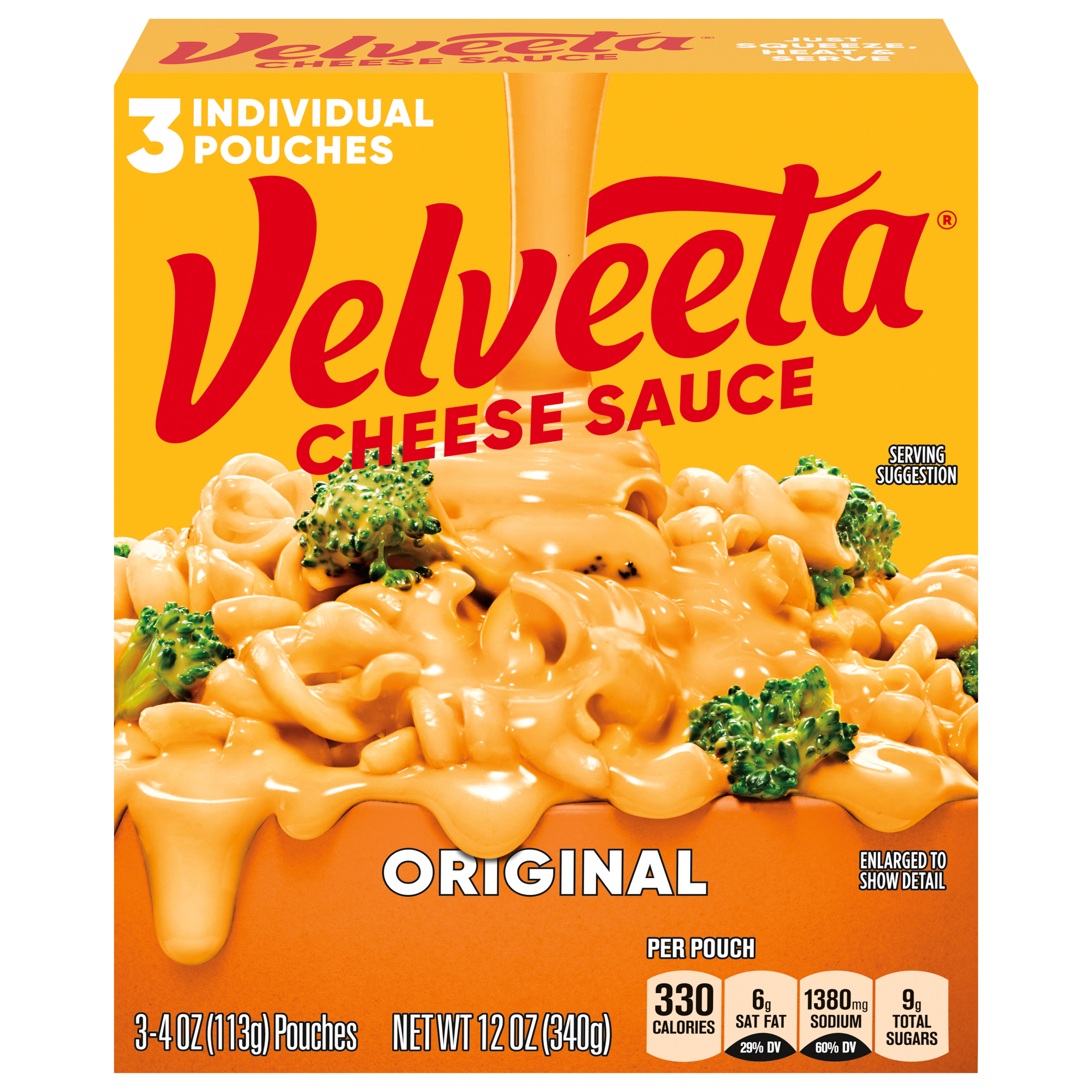 Original Cheese Sauce Pouches | Velveeta | United States
