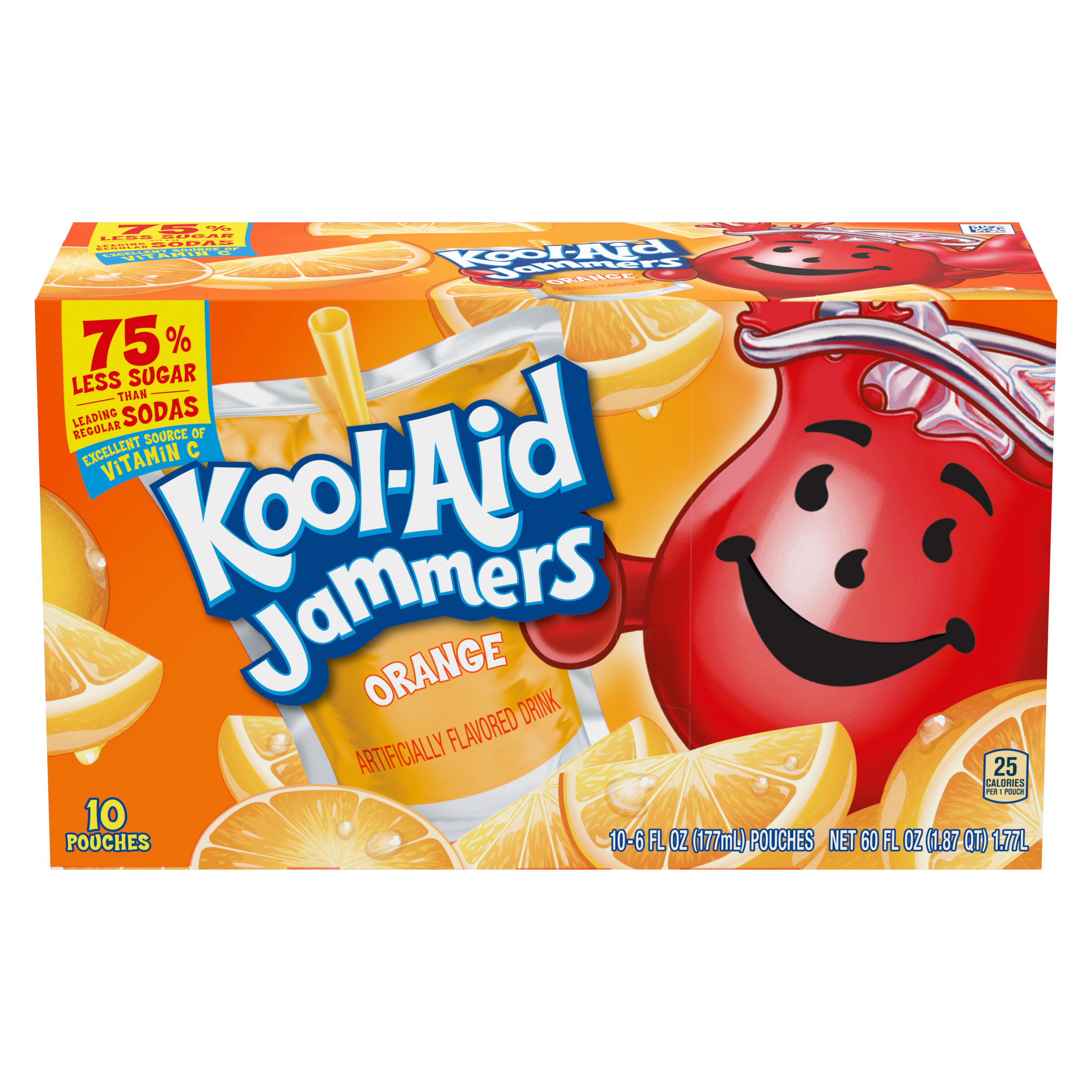 Jammers Orange Artificially Flavored Soft Drink | KOOL-AID