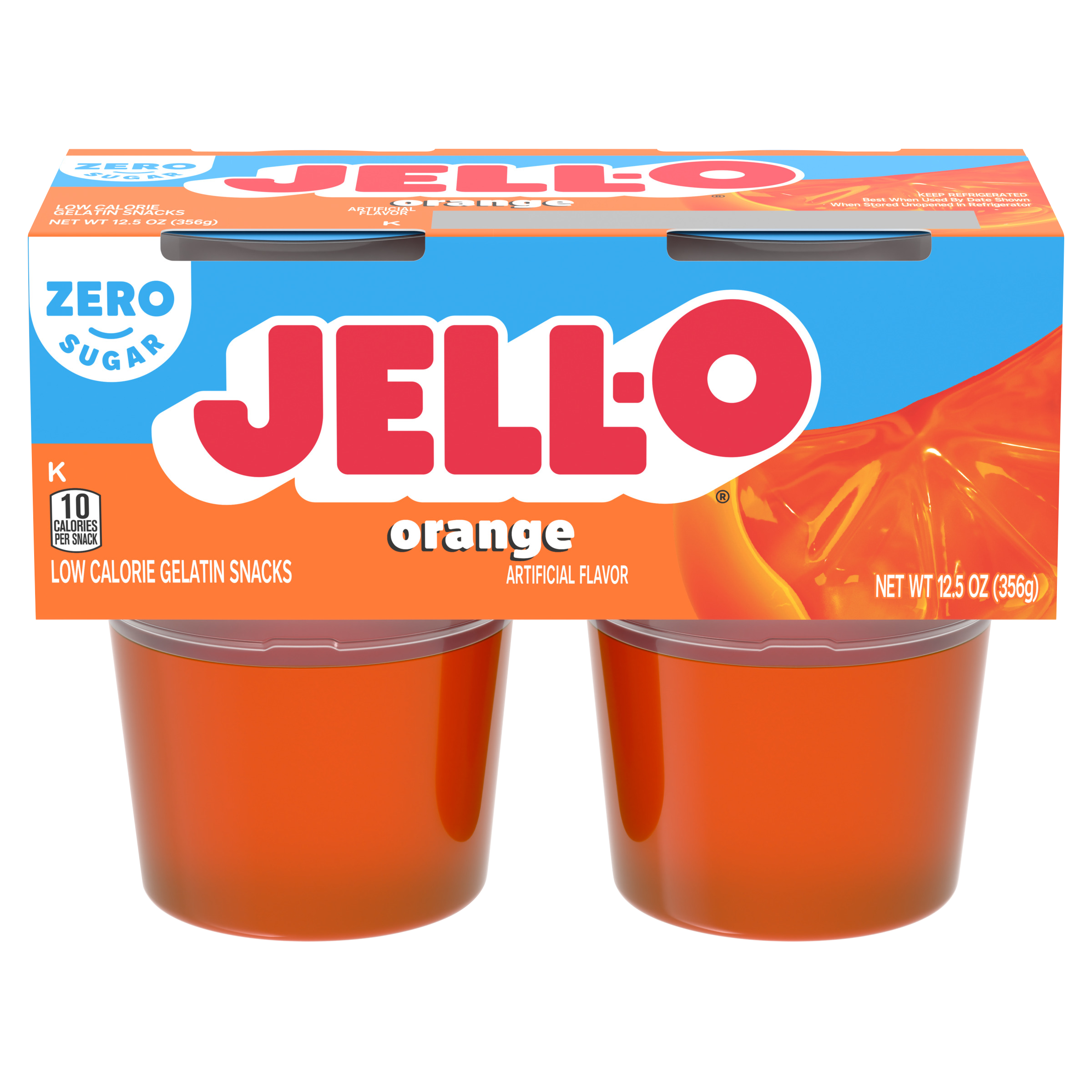 Nacollection! / onemi☆jelly Zero Sugar Strawberry Kiwi Gelatin Snack Cups | JELL-O