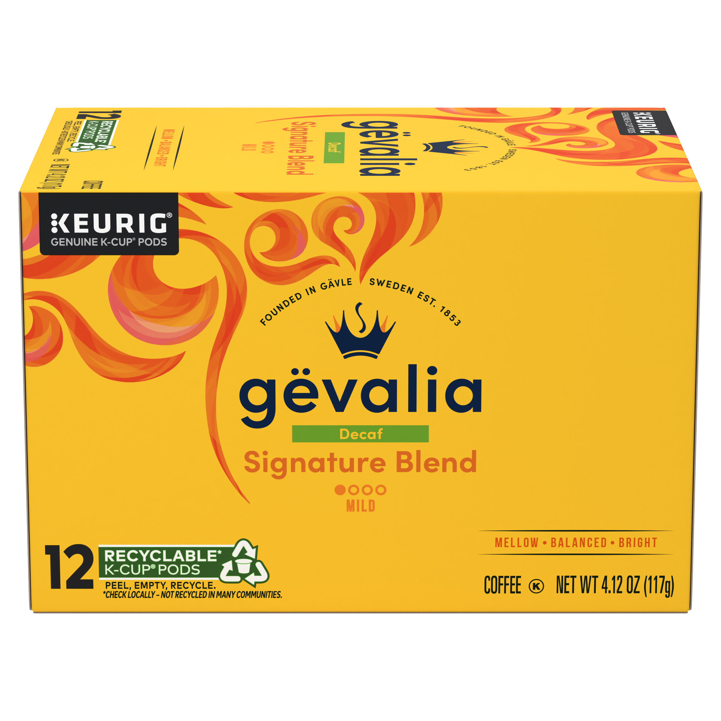 【極美品】FLAVOR6 3×2シーガル Signature Blend Decaf Mild Light Roast K-Cup® Coffee Pods