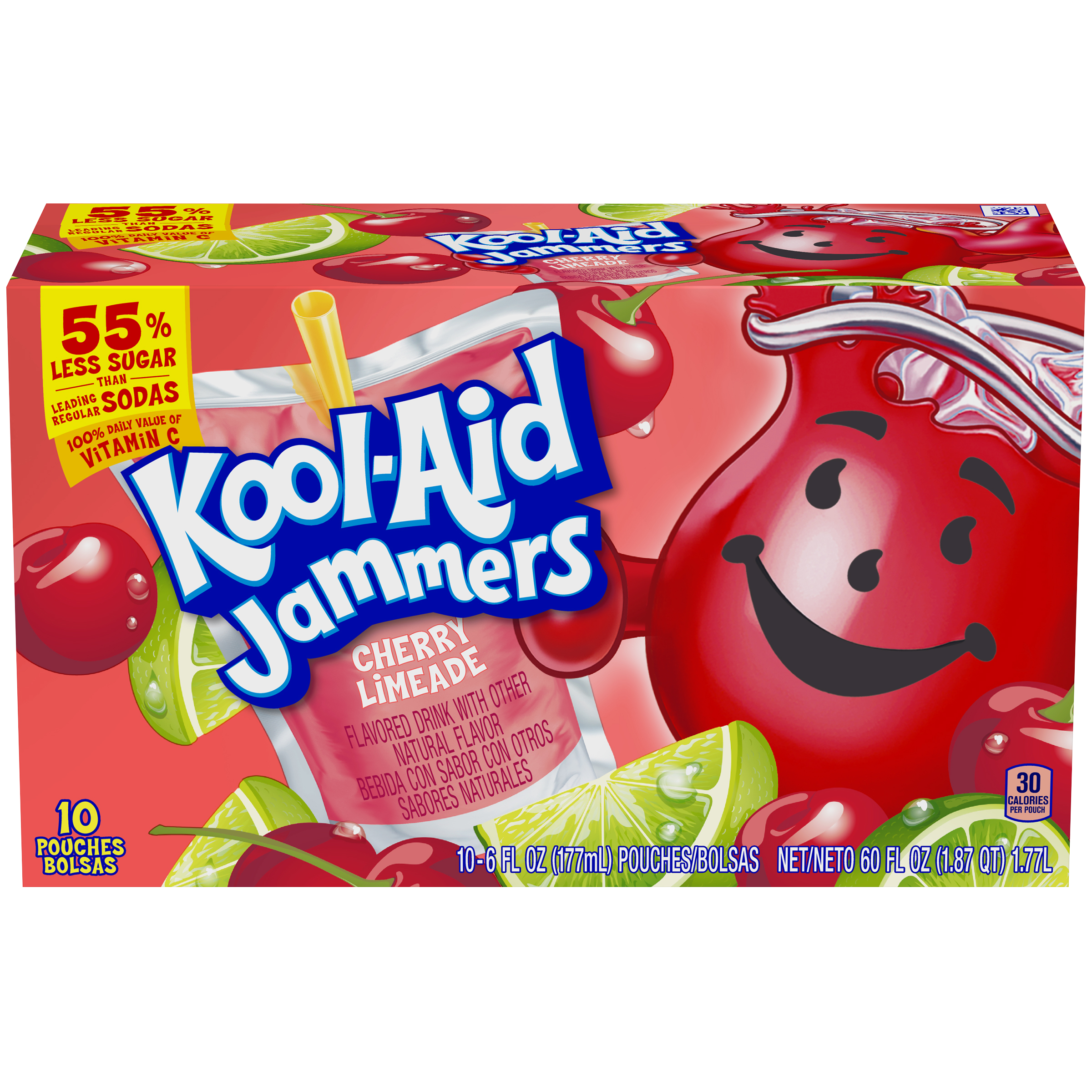 コーライル Jammers Cherry Limeade Naturally Flavored Soft Drink | Kool-Aid