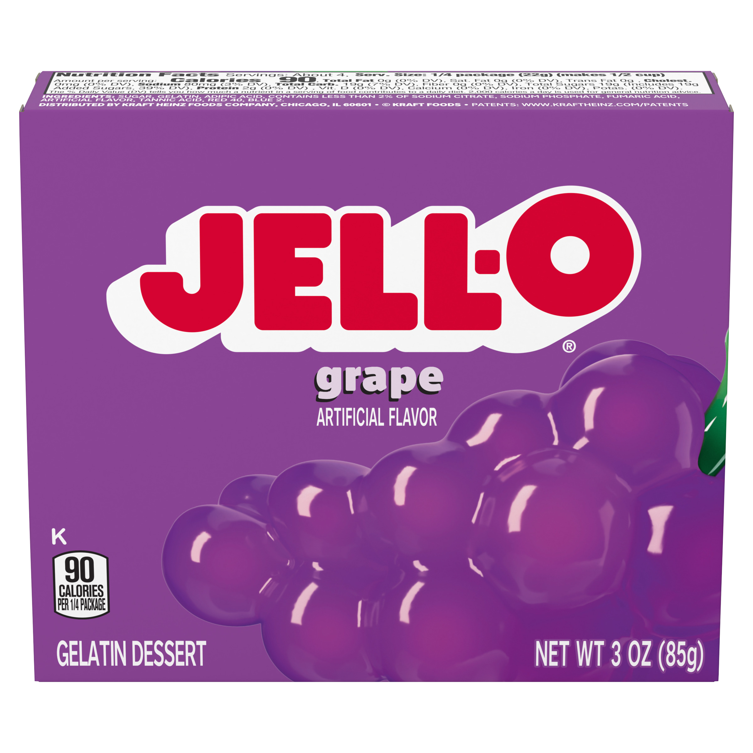Nacollection! / onemi☆jelly Grape Gelatin Dessert Mix | JELL-O | Products - Heinz®