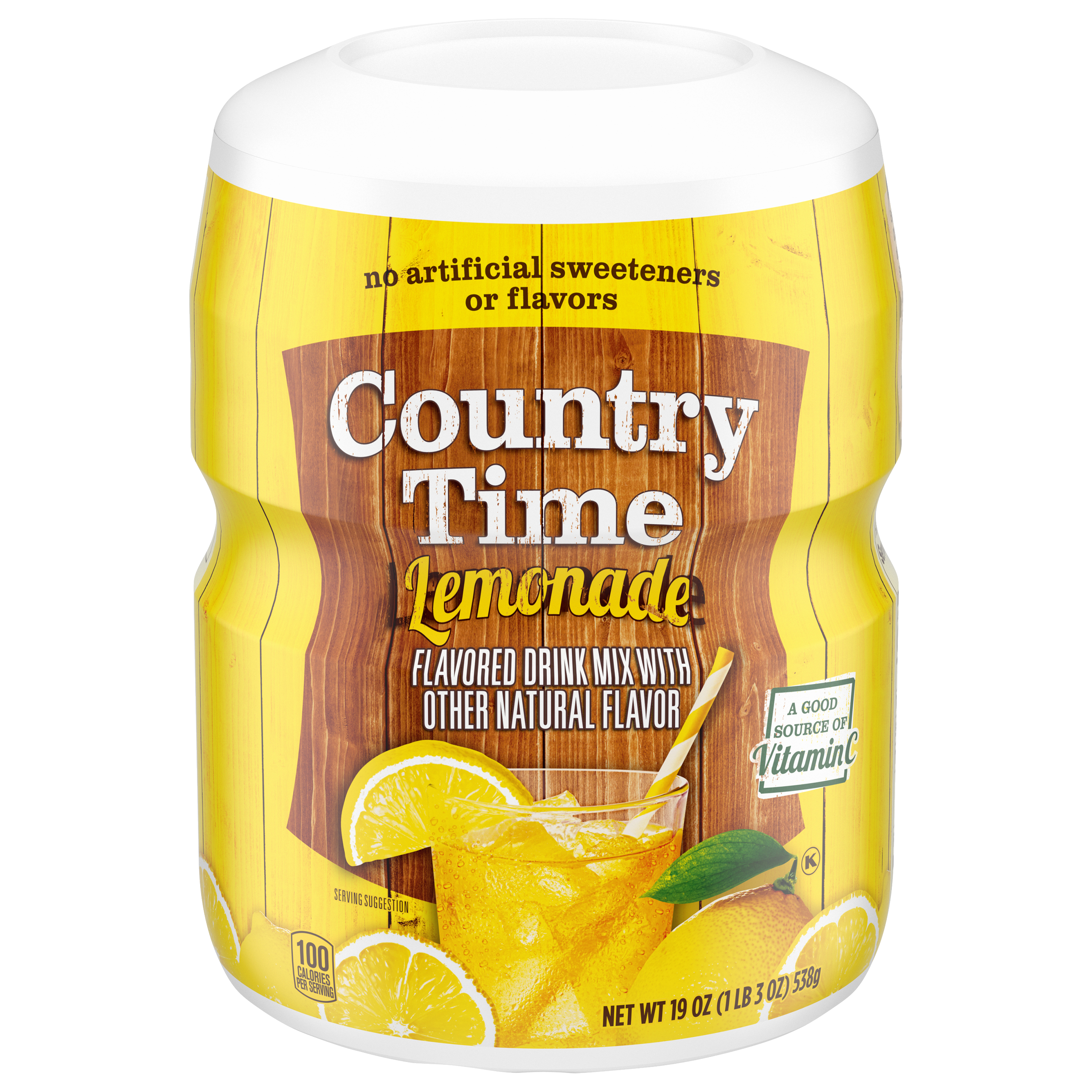 Lemonade Naturally Flavored Powdered Drink Mix | Country Time