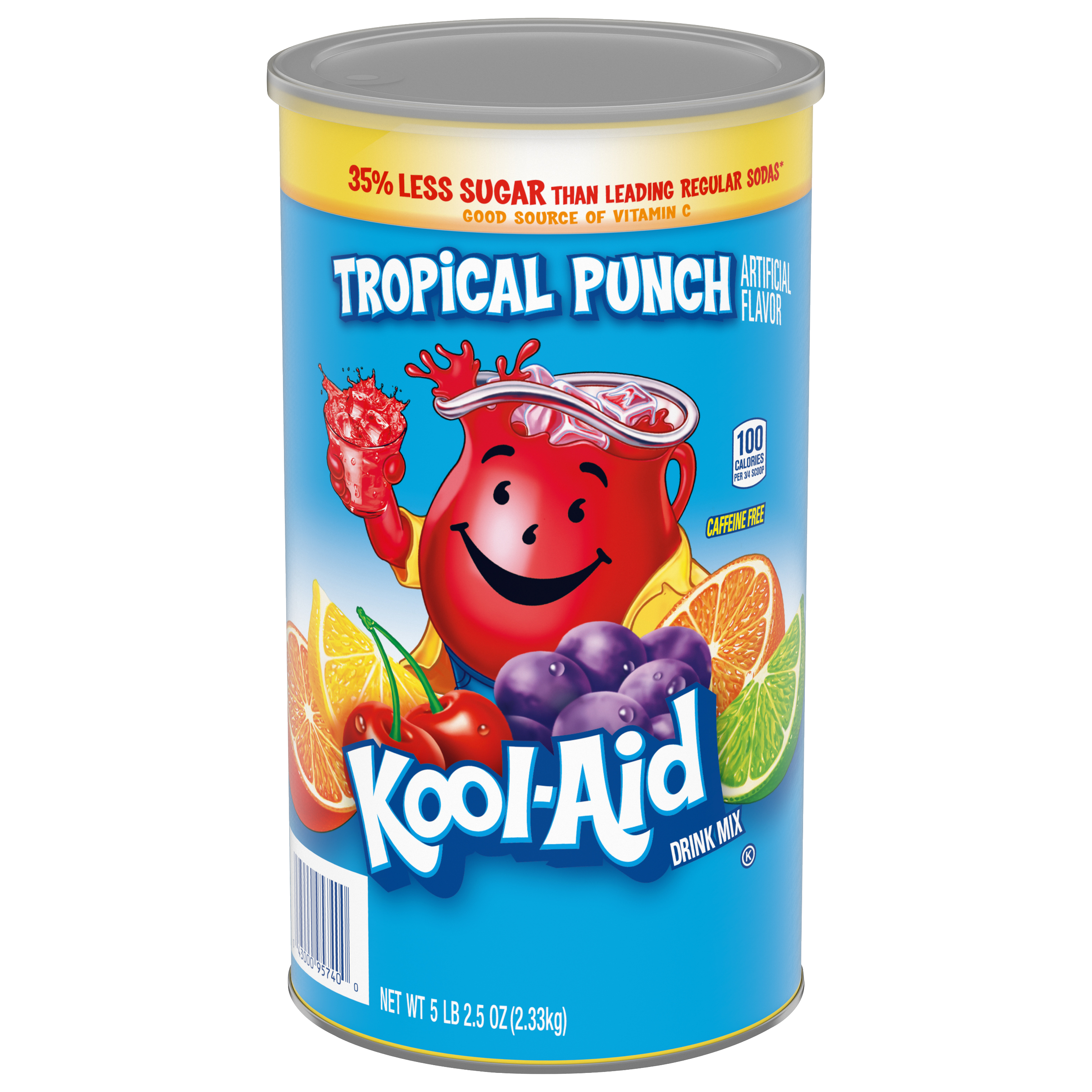 Sugar-Sweetened Tropical Punch Artificially Flavored Powdered Soft