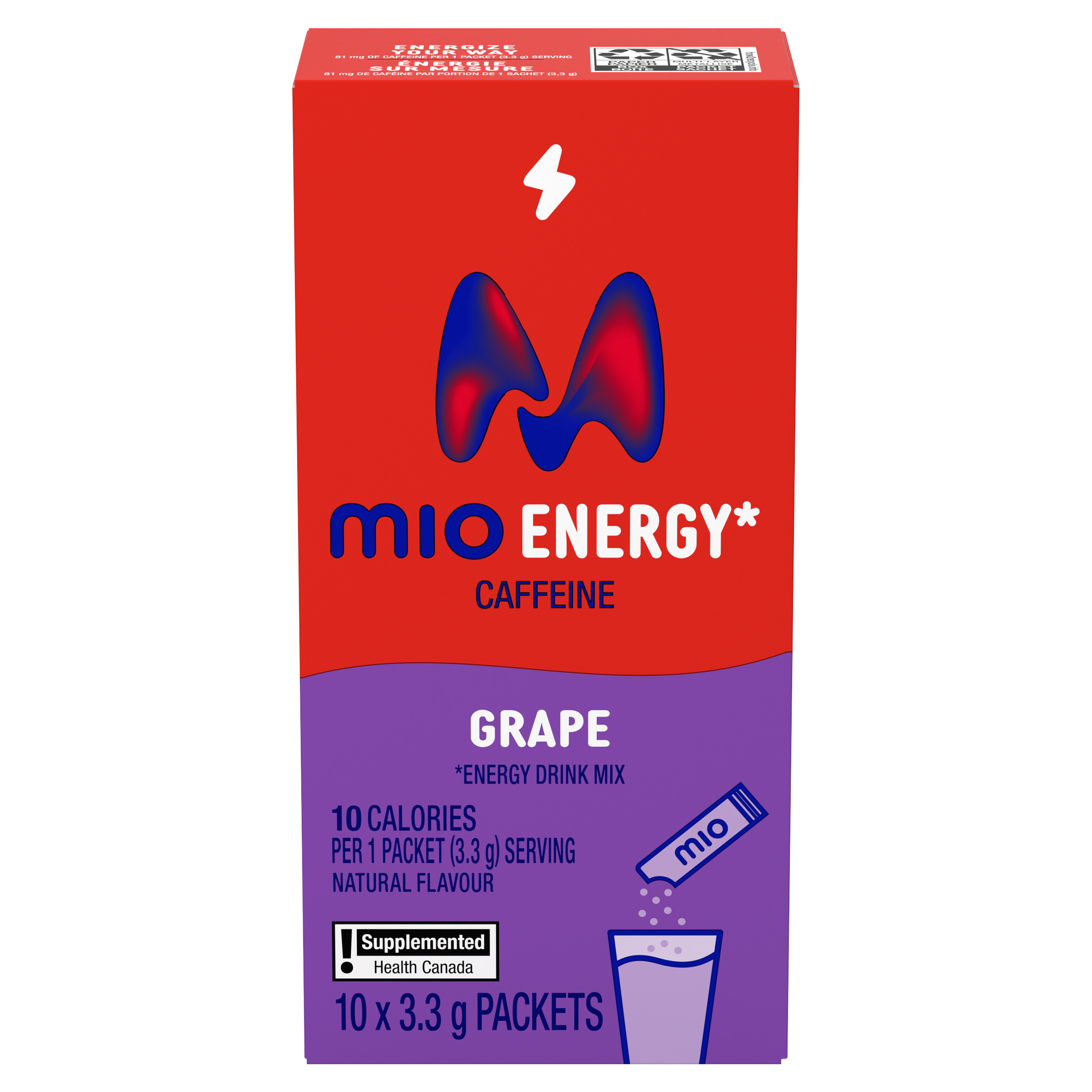 Energy Grape Energy Drink Mix mio Products Heinz® Canada