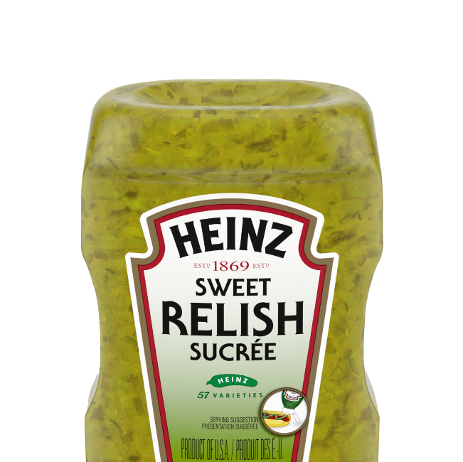 Heinz Sweet Relish Squeeze Bottle - 375ml (12.7oz) Sauces Price In