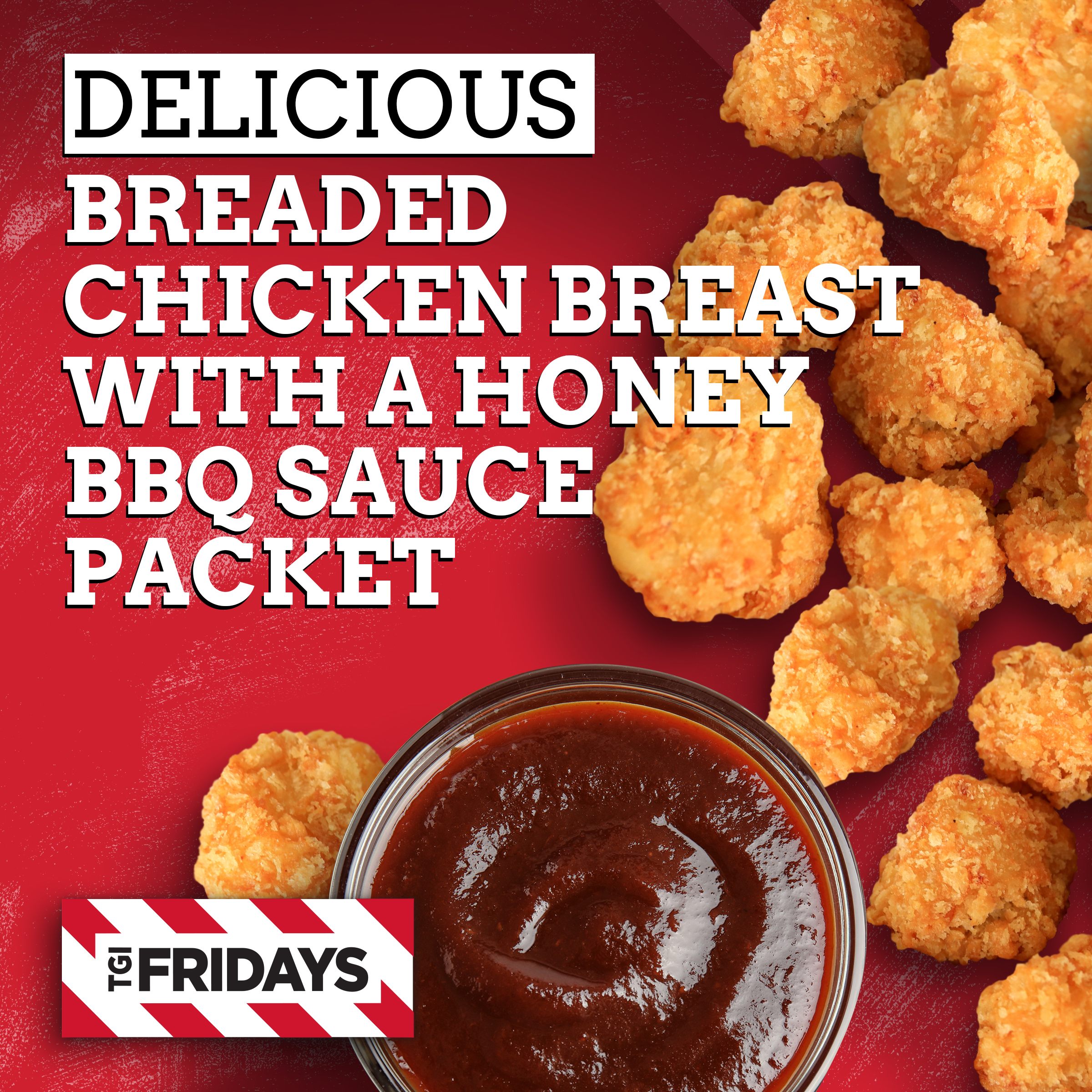 Honey BBQ Boneless Chicken Bites Frozen Snacks | TGIF