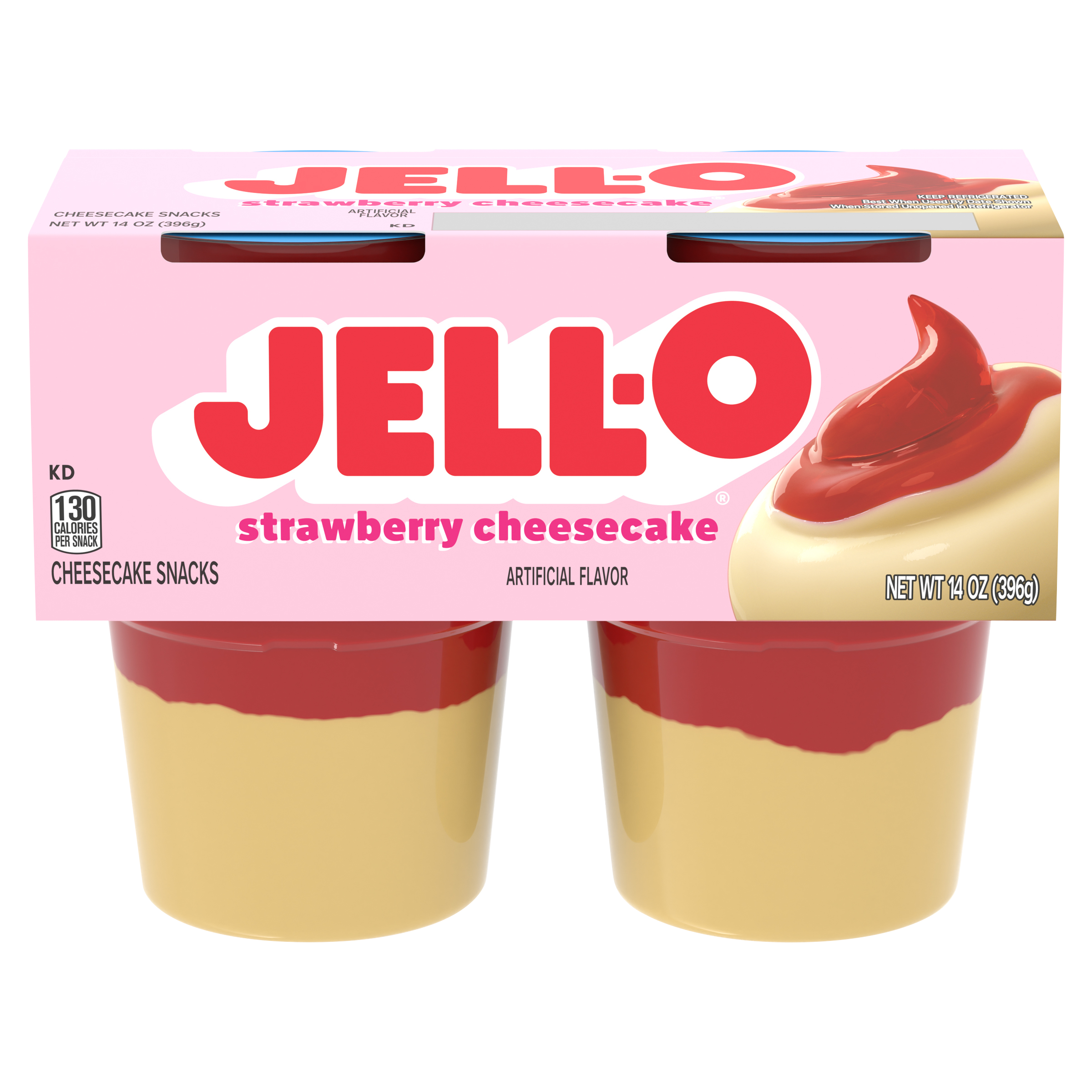 Original Strawberry Ready-to-Eat Cheesecake Snack Cups | Jell-O