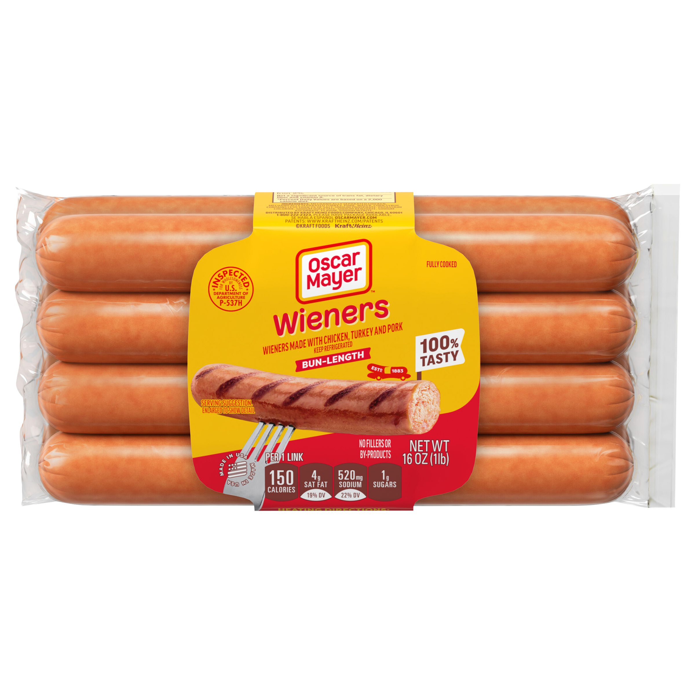 Oscar mayer beef wieners shop