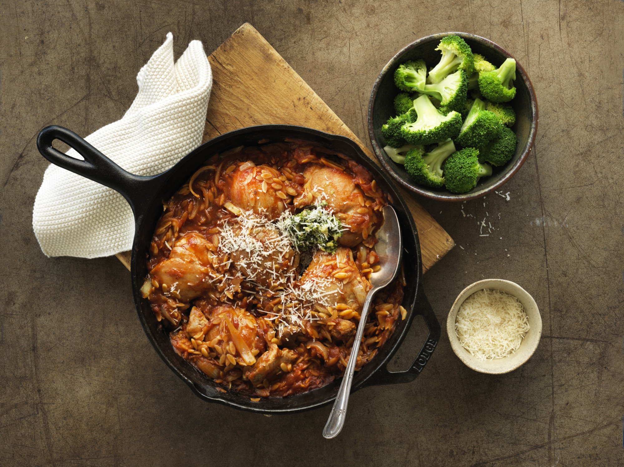 One pan Italian chicken & orzo | Gregg's | New Zealand | Recipes - Kraft Heinz