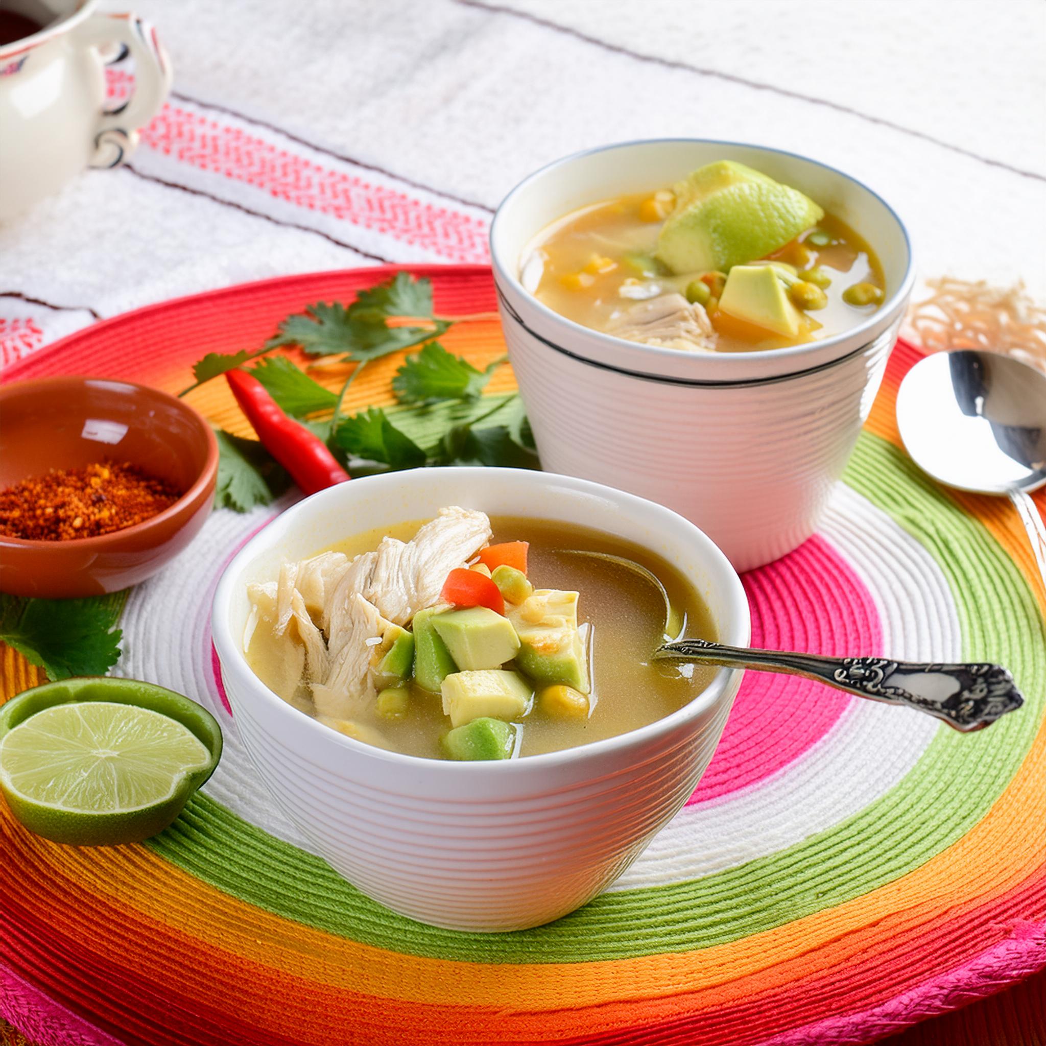 Mexican chicken soup | Fountain | Recipes - Kraft Heinz