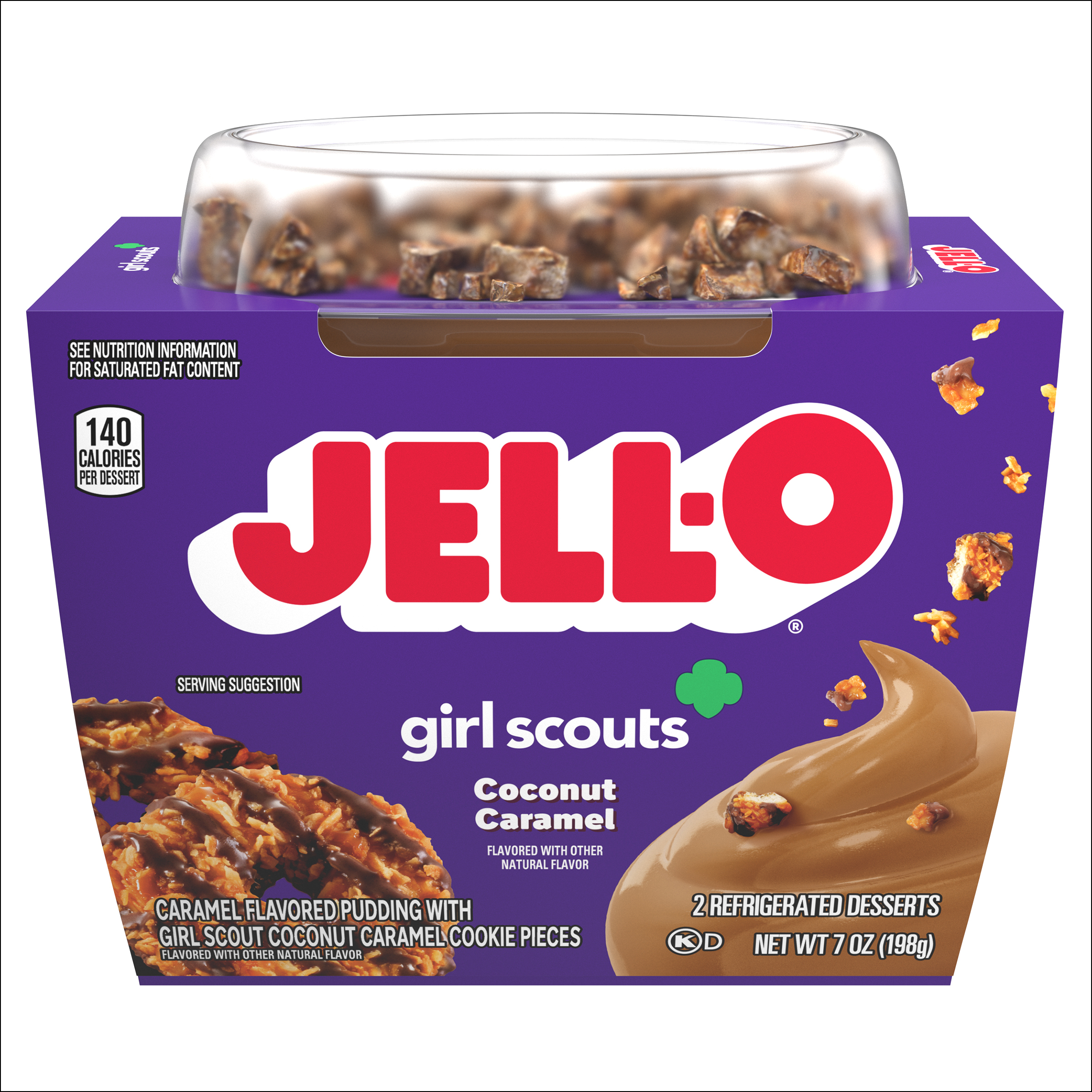 Coconut Caramel Ready-to-Eat Pudding Snack Cups | Jell-O | United