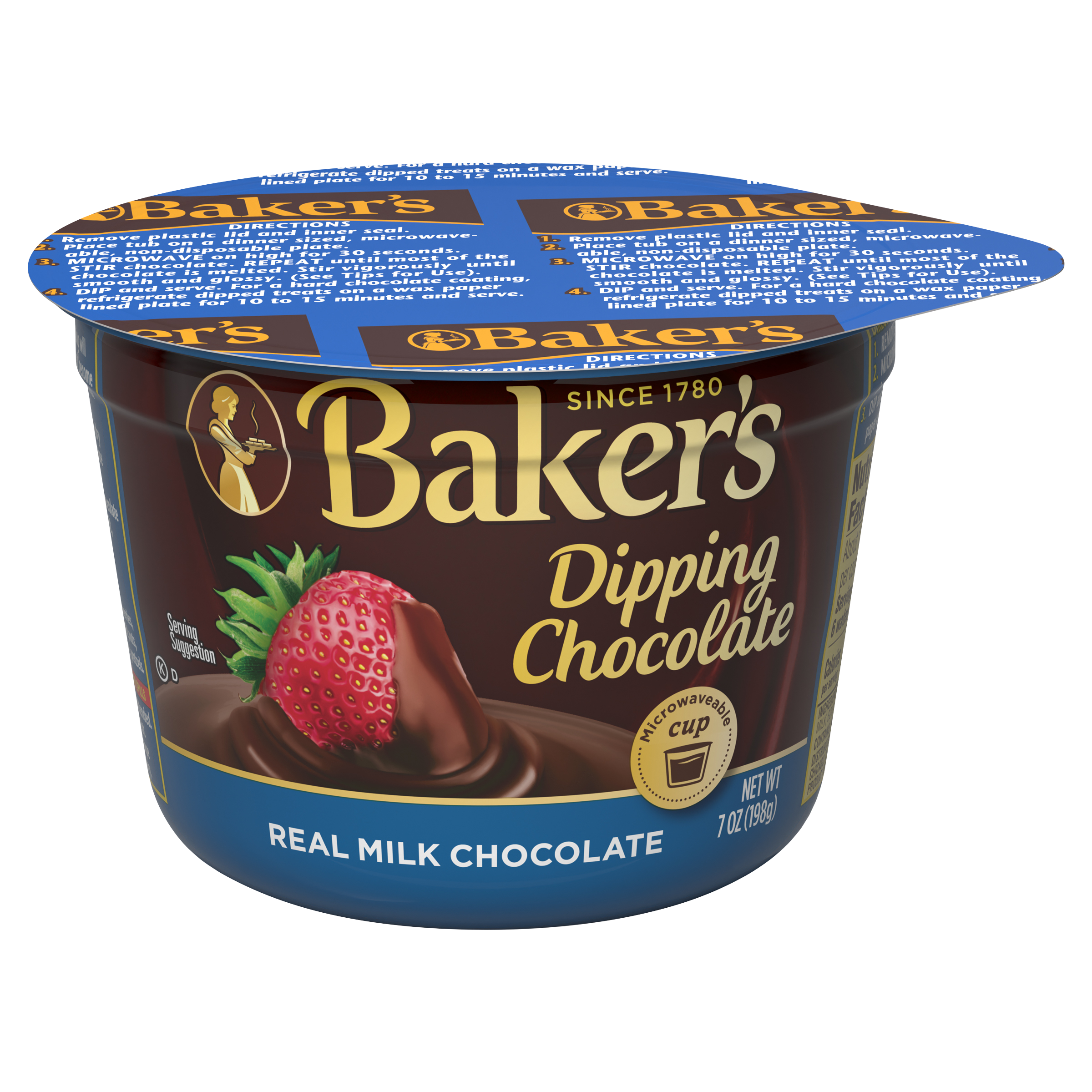 Real Milk Dipping Chocolate | BAKER'S | United States | Products
