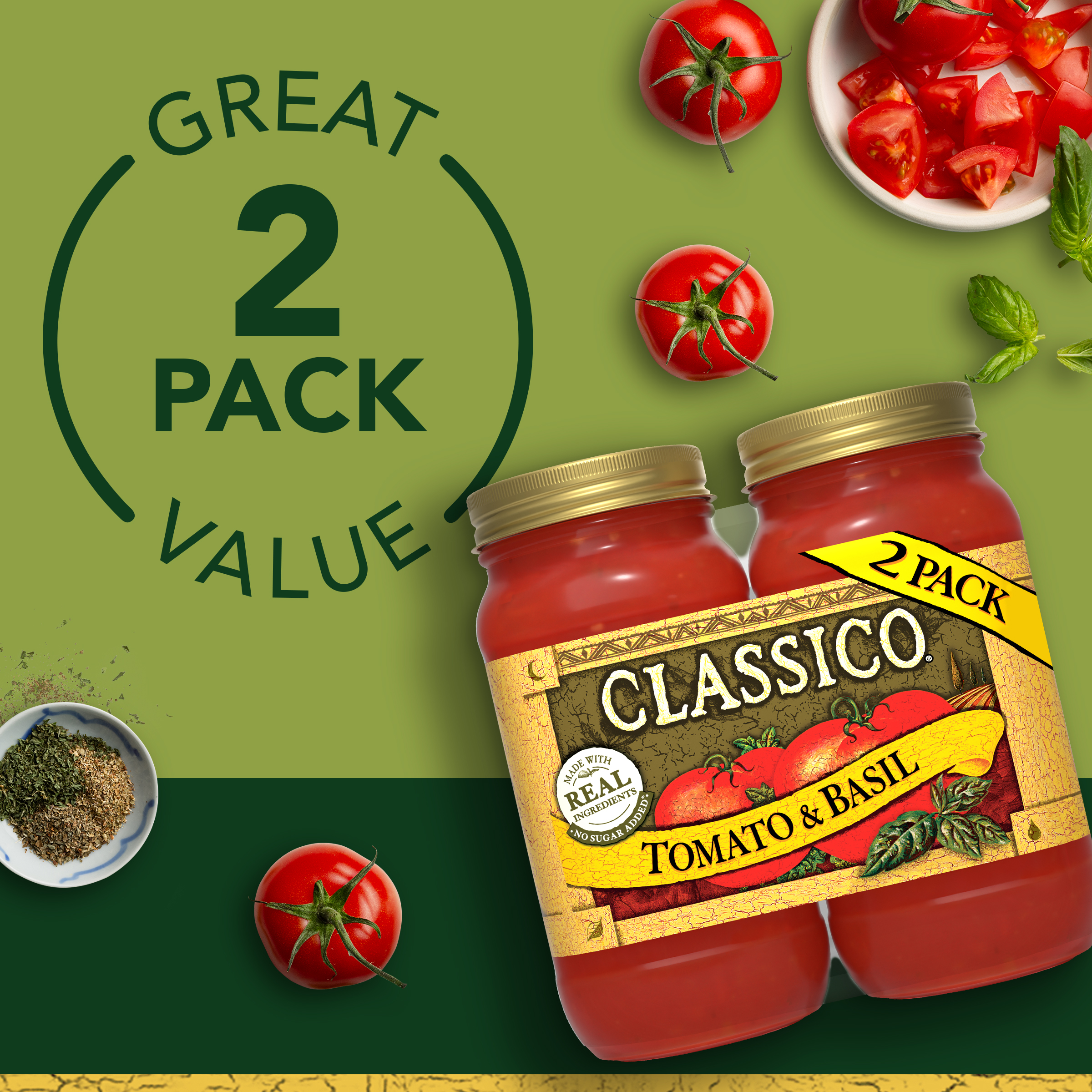 Tomato & Basil Pasta Sauce | CLASSICO | United States | Products