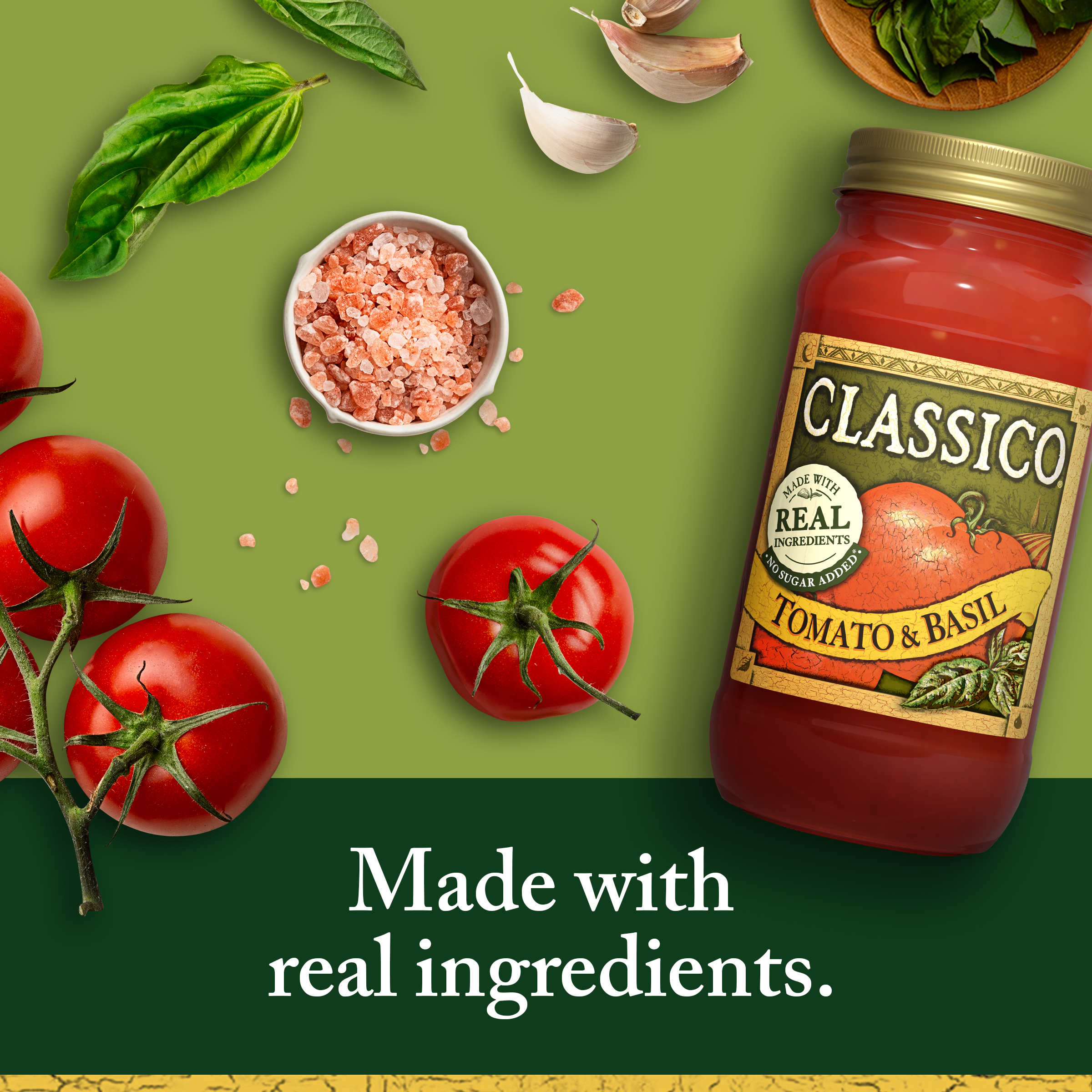 Tomato & Basil Pasta Sauce | CLASSICO | United States | Products