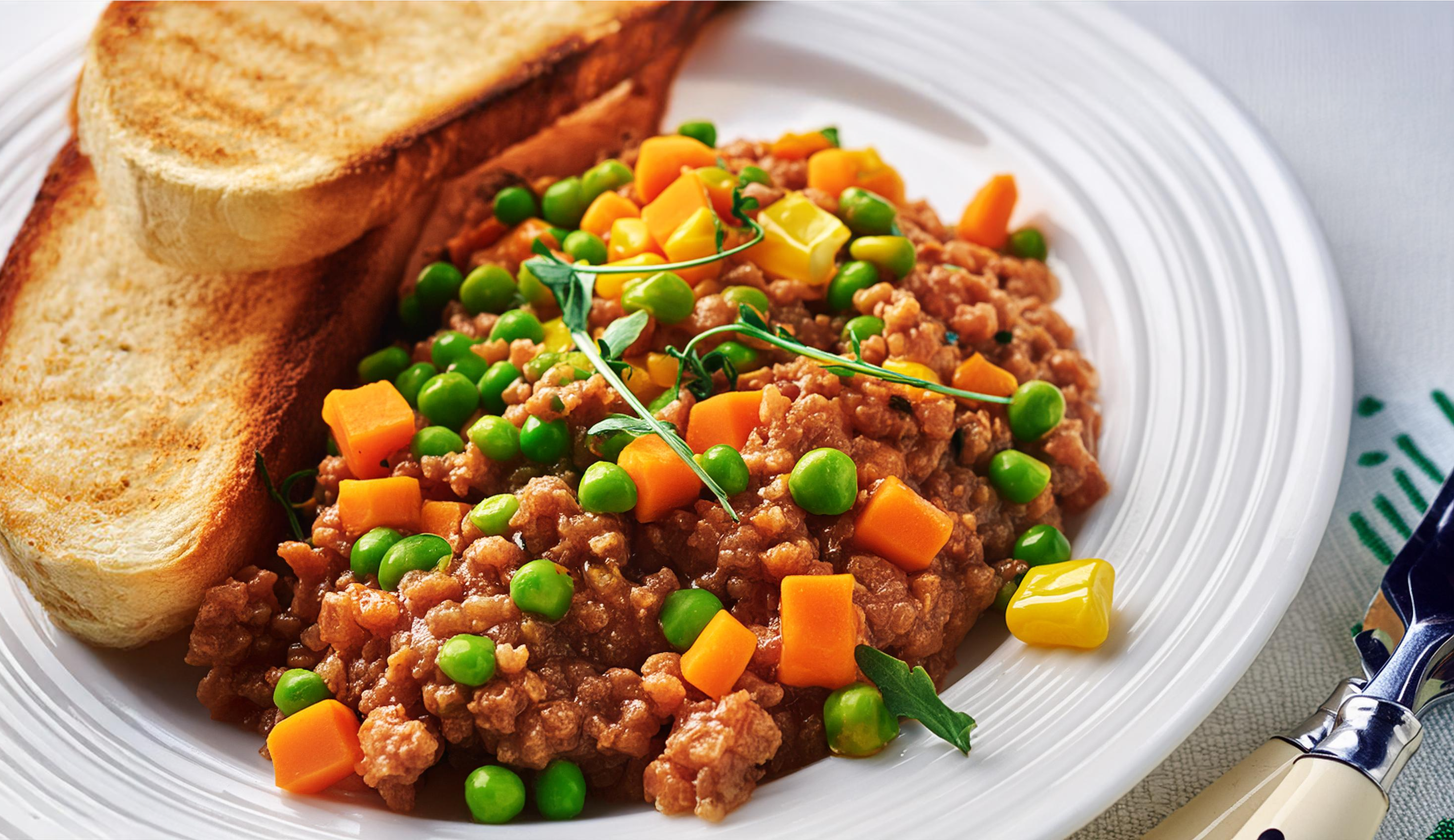 Savoury mince on toast | Food In A Minute | New Zealand | Recipes - Kraft Heinz