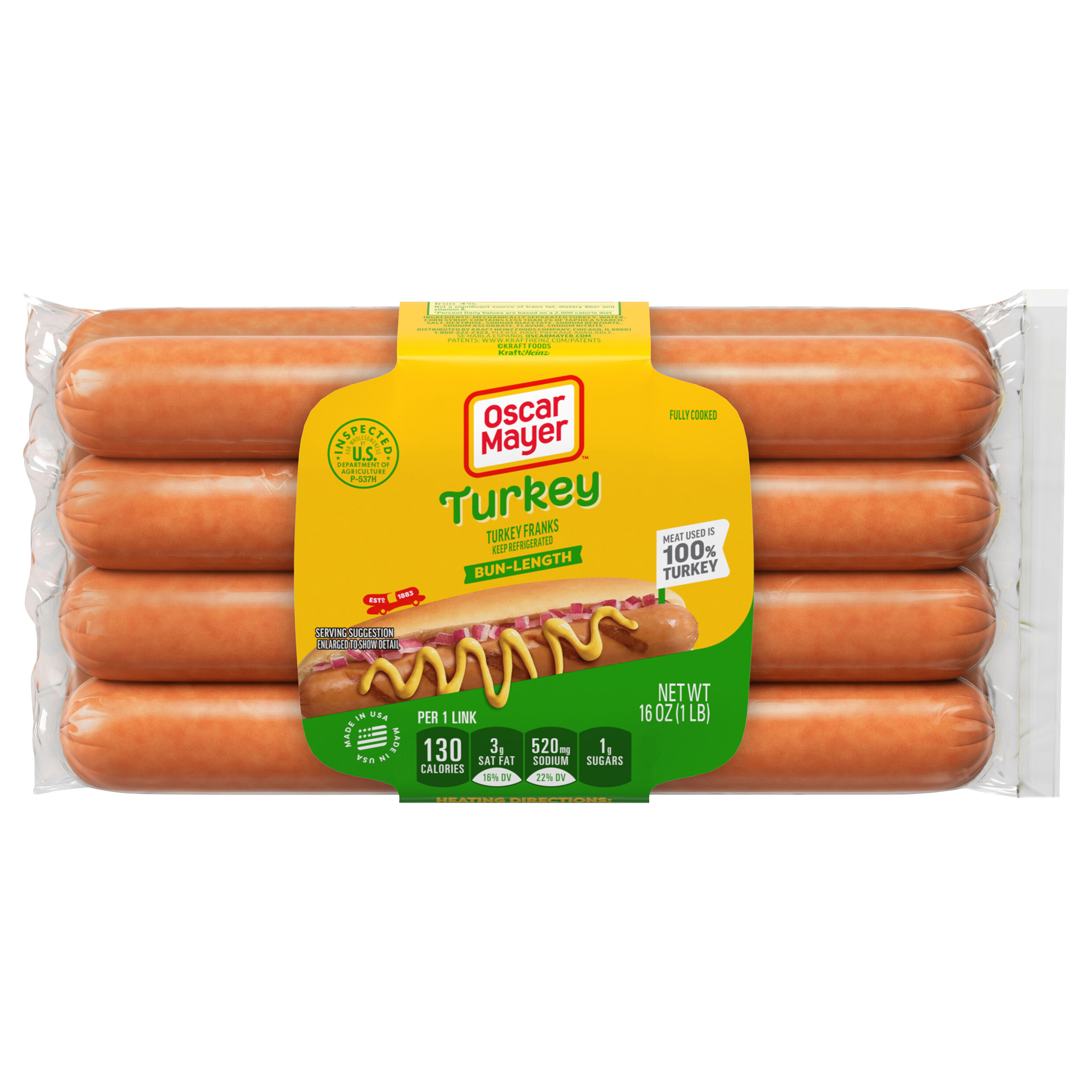 Jumbo Wieners Hot Dogs Oscar Mayer