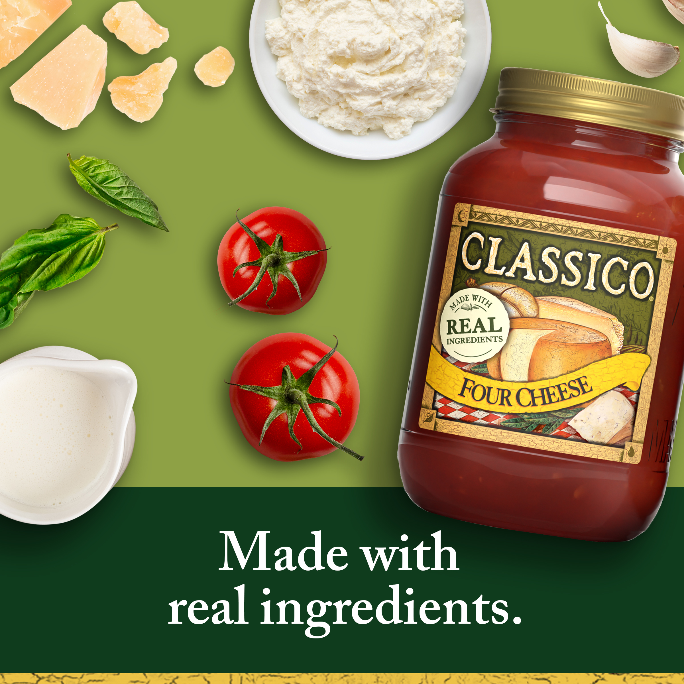 Four Cheese Pasta Sauce | CLASSICO | United States | Products - Heinz®