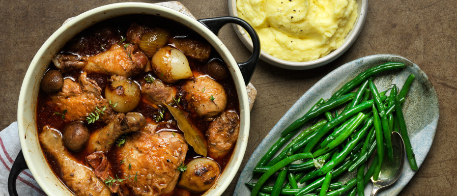 Coq au vin | Food In A Minute | New Zealand | Recipes - Kraft Heinz