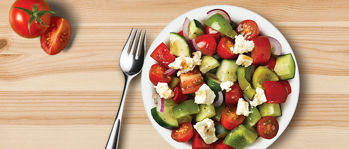 Greek salad | Food In A Minute | New Zealand | Recipes - Kraft Heinz