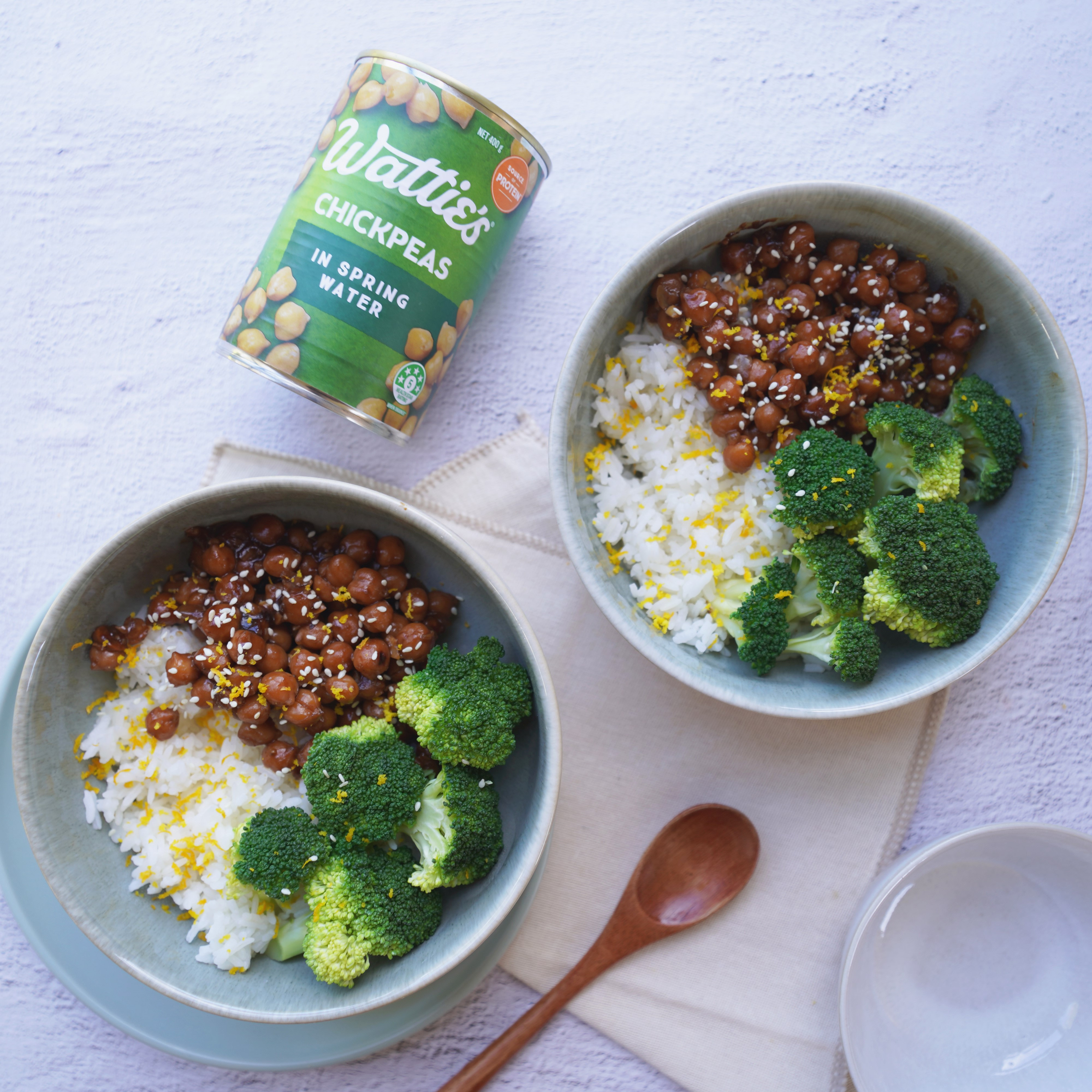 Orange sticky soy chickpeas | Food In A Minute | New Zealand | Recipes - Kraft Heinz