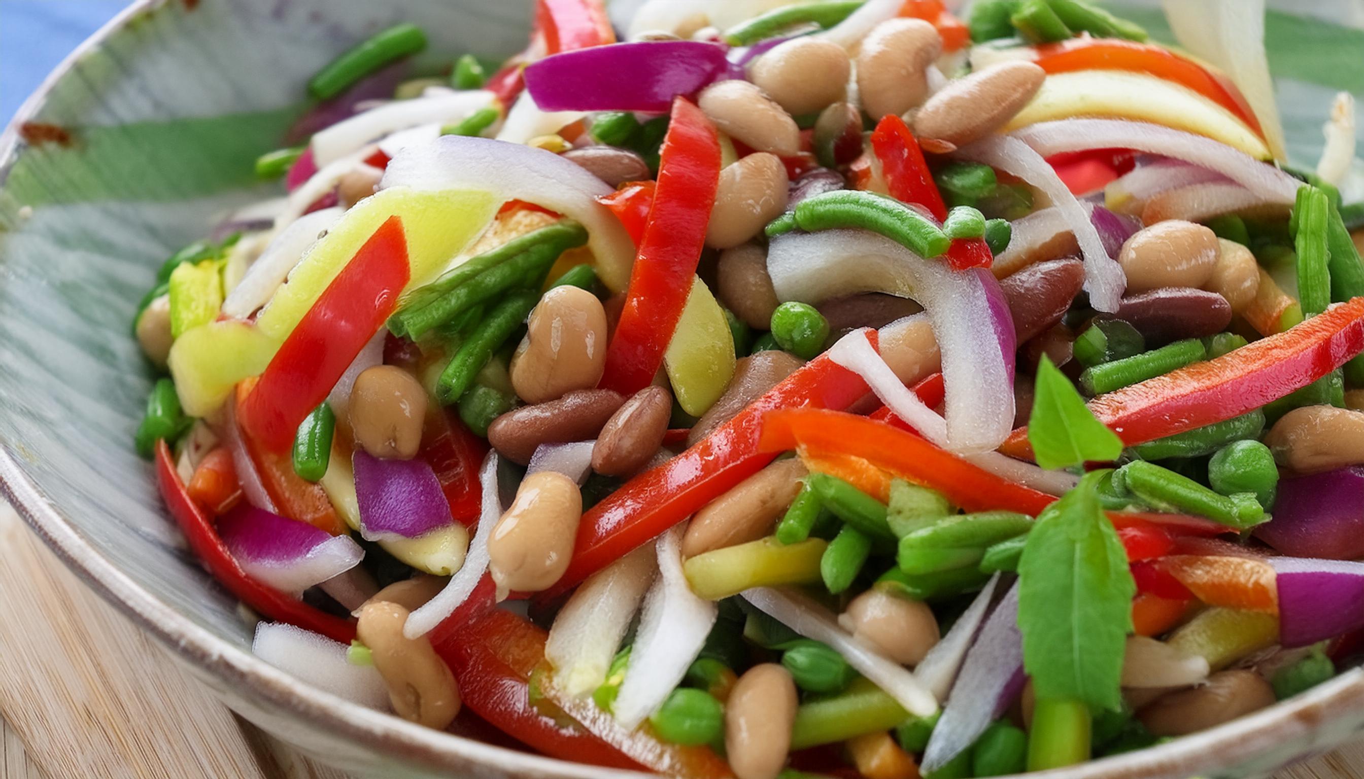 Full of beans salad | Food In A Minute | New Zealand | Recipes - Kraft Heinz