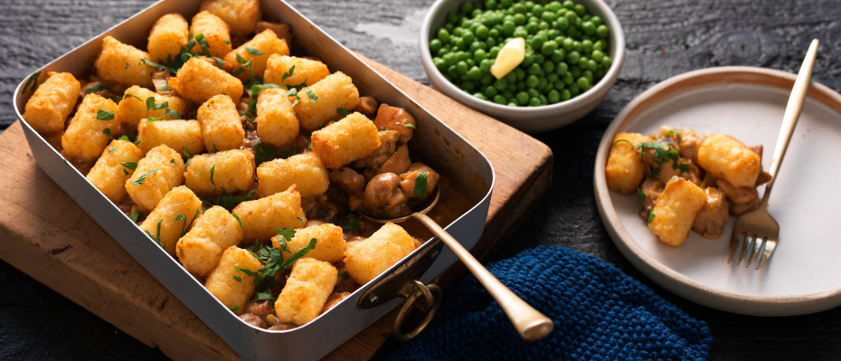 Creamy chicken and mushroom pie | Food In A Minute | New Zealand | Recipes - Kraft Heinz