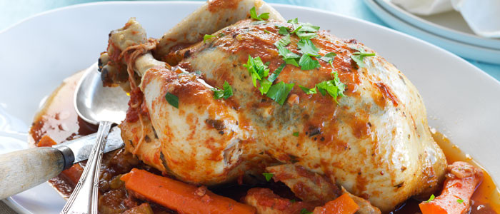 Slow cooked whole chicken | Food In A Minute | New Zealand | Recipes - Kraft Heinz