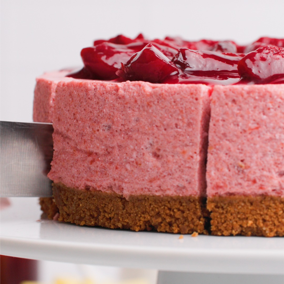 Plum and ginger cheesecake | Food In A Minute | New Zealand | Recipes - Kraft Heinz