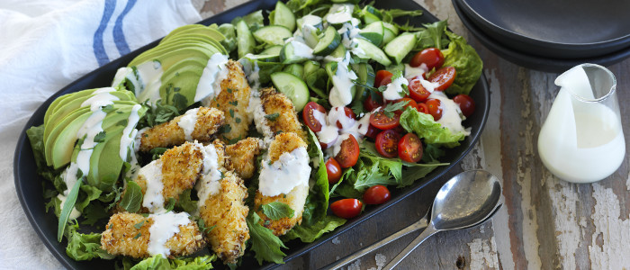 Crispy chicken salad | Food In A Minute | New Zealand | Recipes - Kraft Heinz