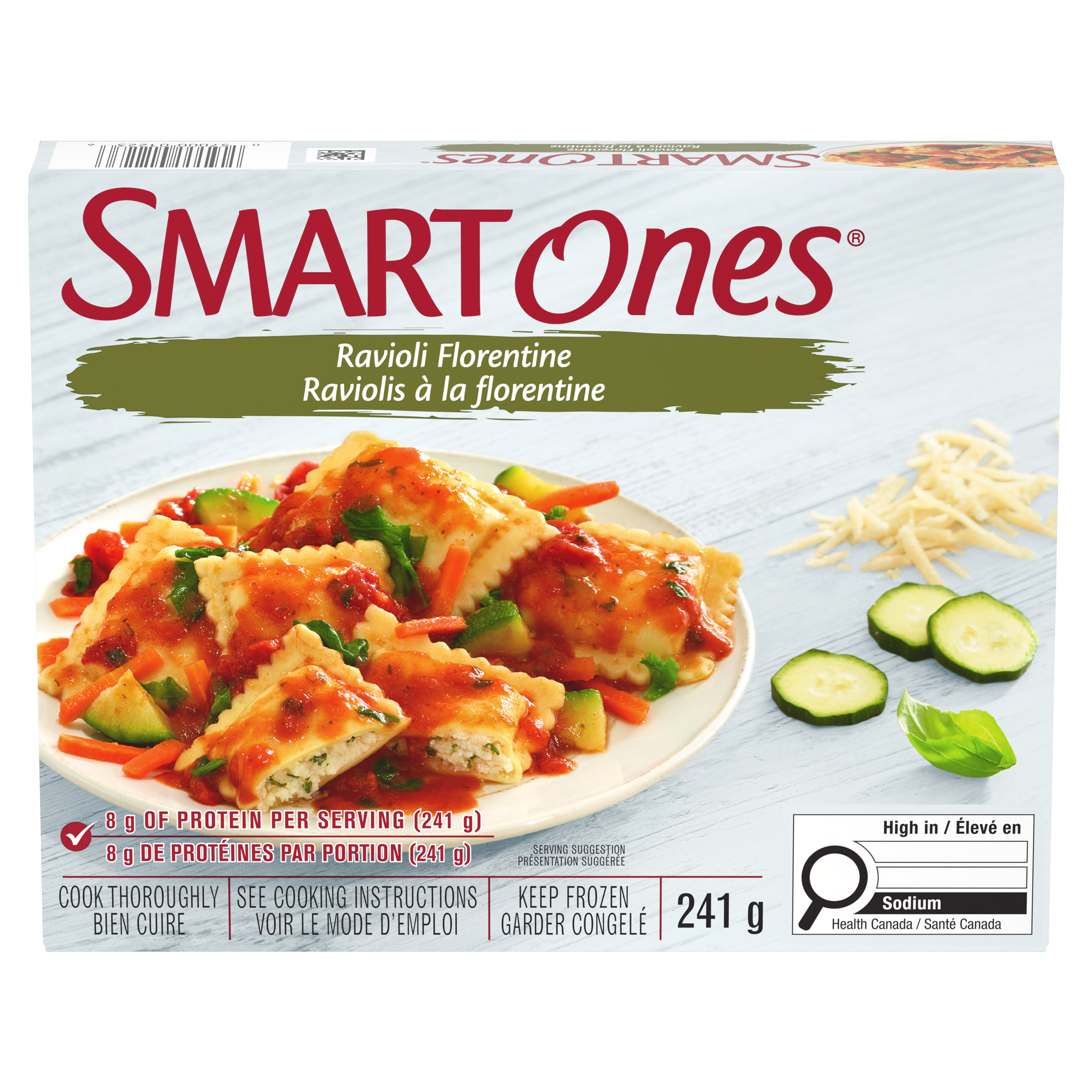 Ravioli Florentine Frozen Meal | SMART ONES | Canada | Products