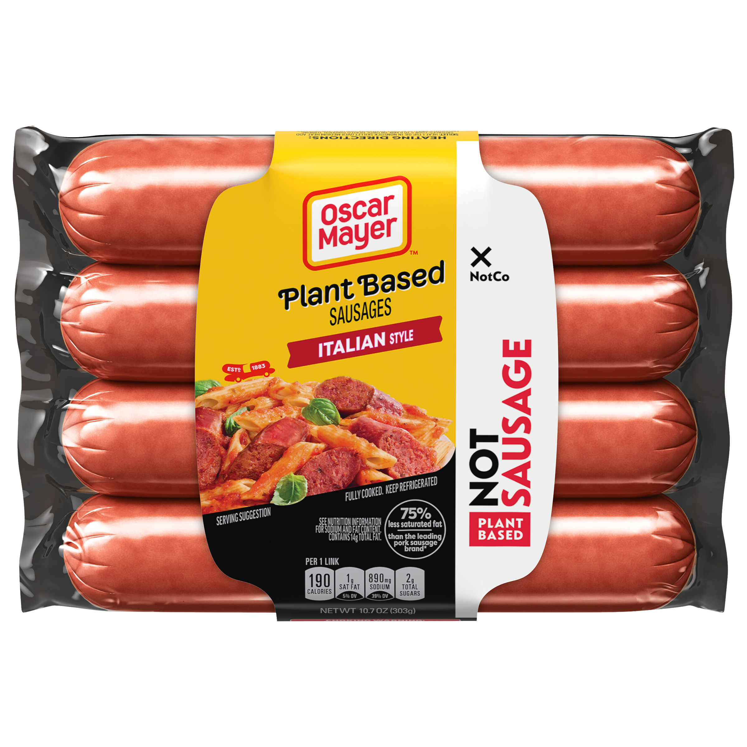 Italian Style Plant Based Not Sausages | Oscar Mayer
