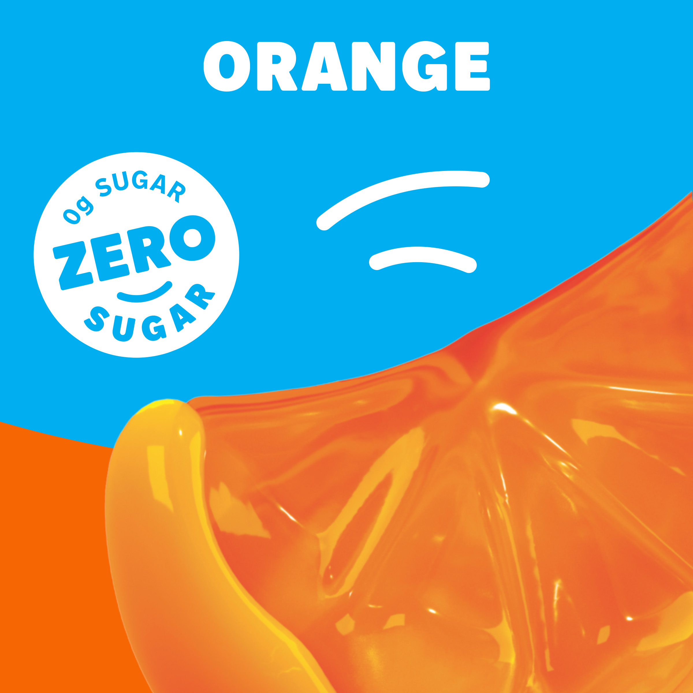 Zero Sugar Orange Flavor Gelatin | Jell-O | United States