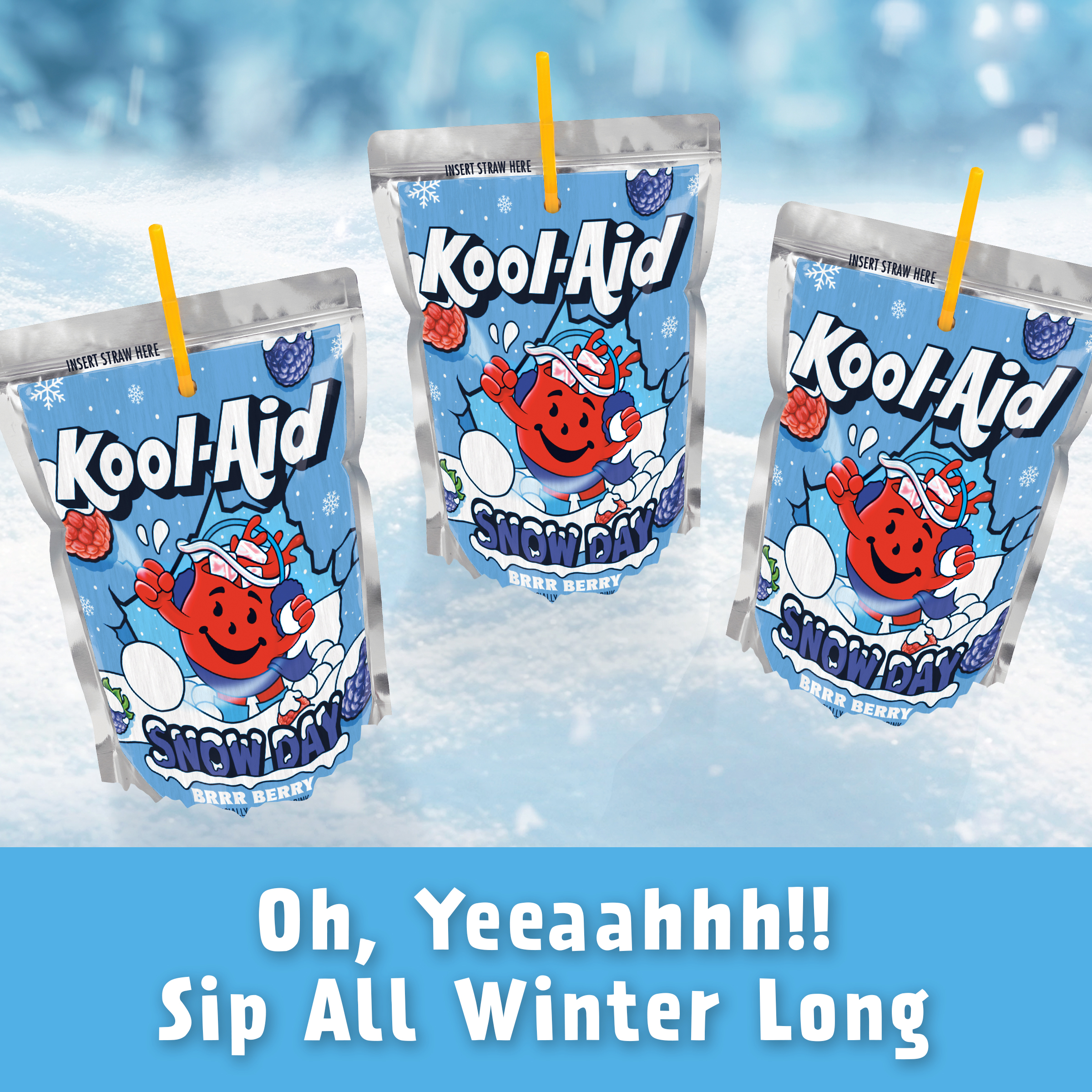 Snow Day Brrr Berry Artificially Flavored Drink | Kool-Aid