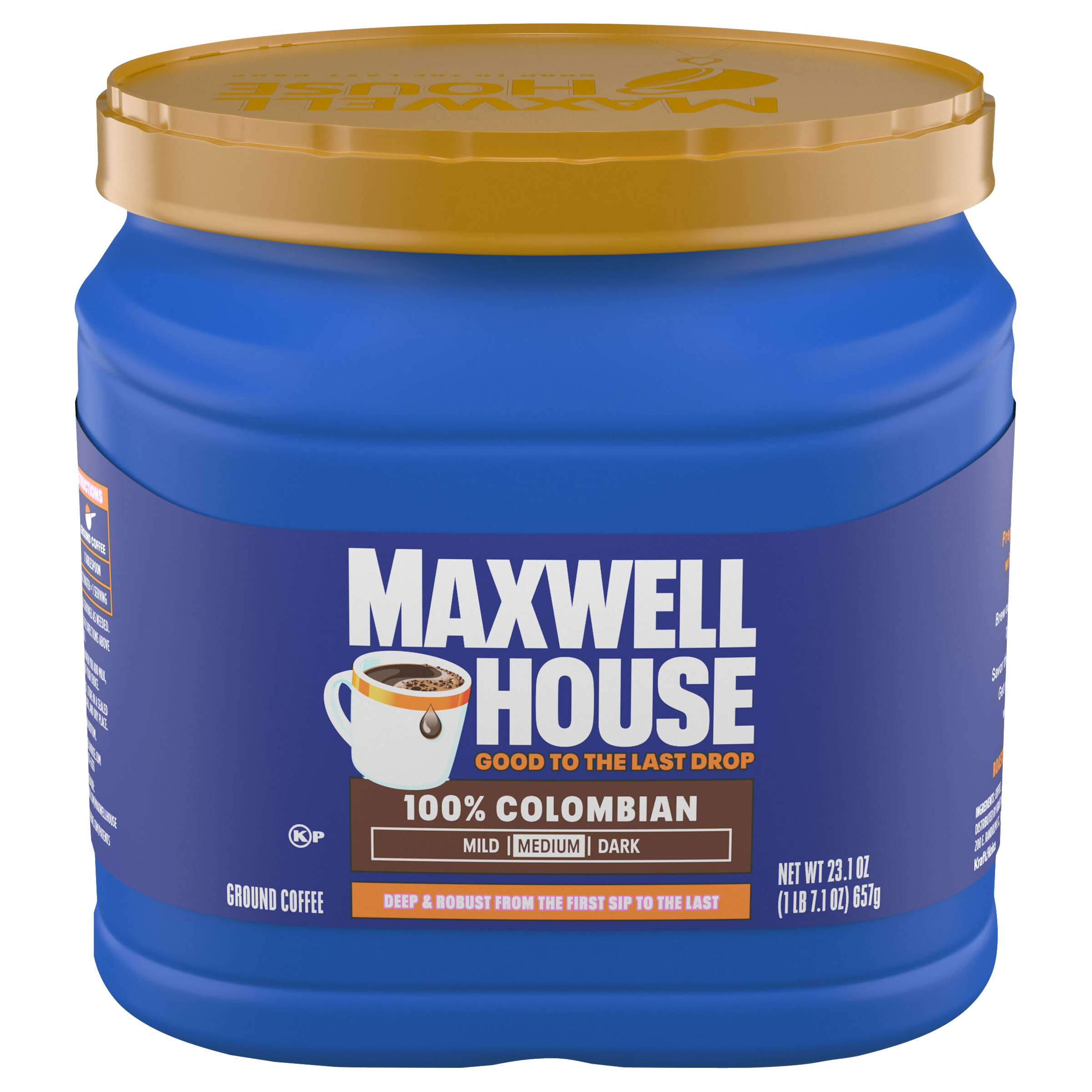 100% Colombian Ground Coffee | Maxwell House | United States