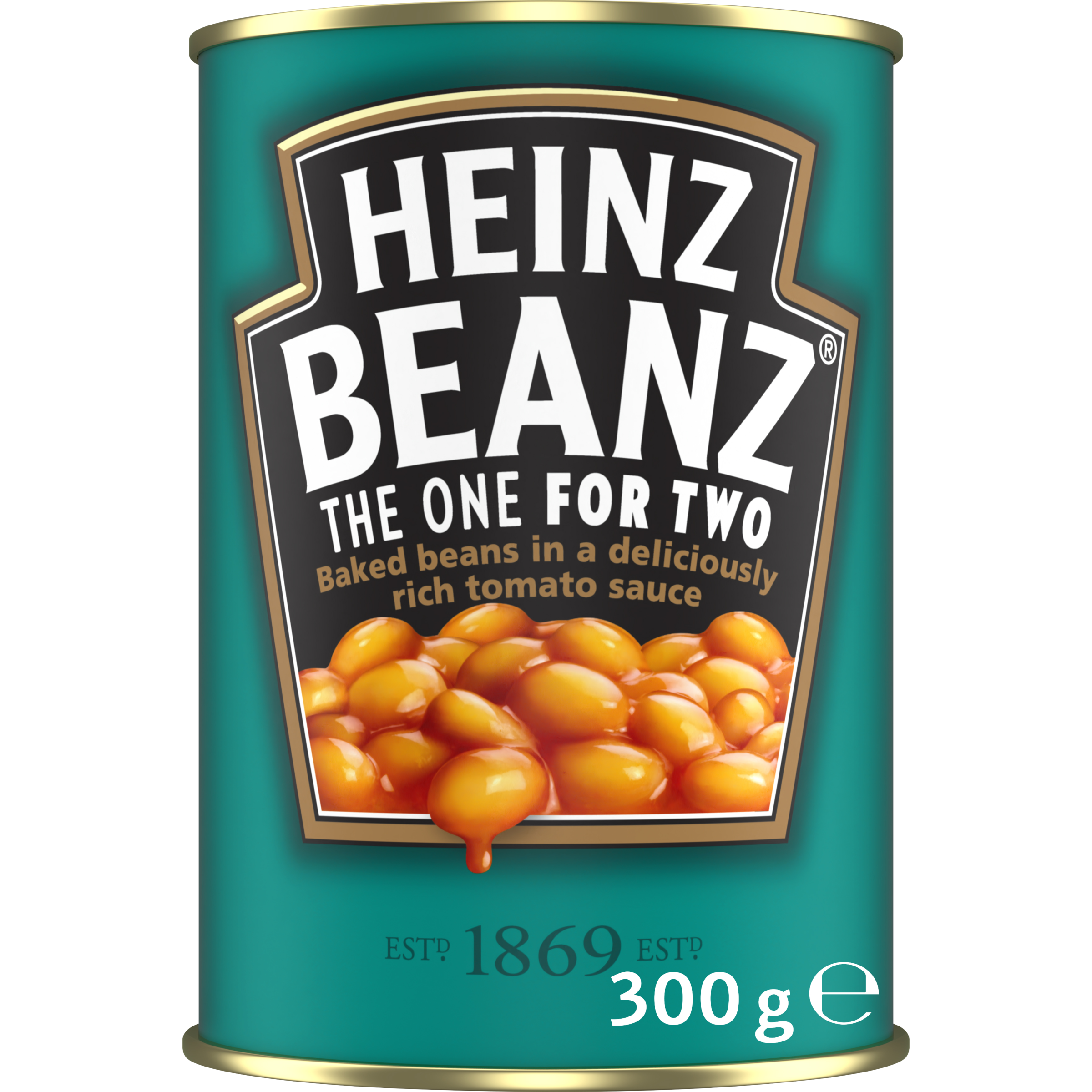 【希少品】The　Beans　Vol.2 Heinz Beanz® The One for Two Baked Beans in Tomato Sauce 300g | Heinz
