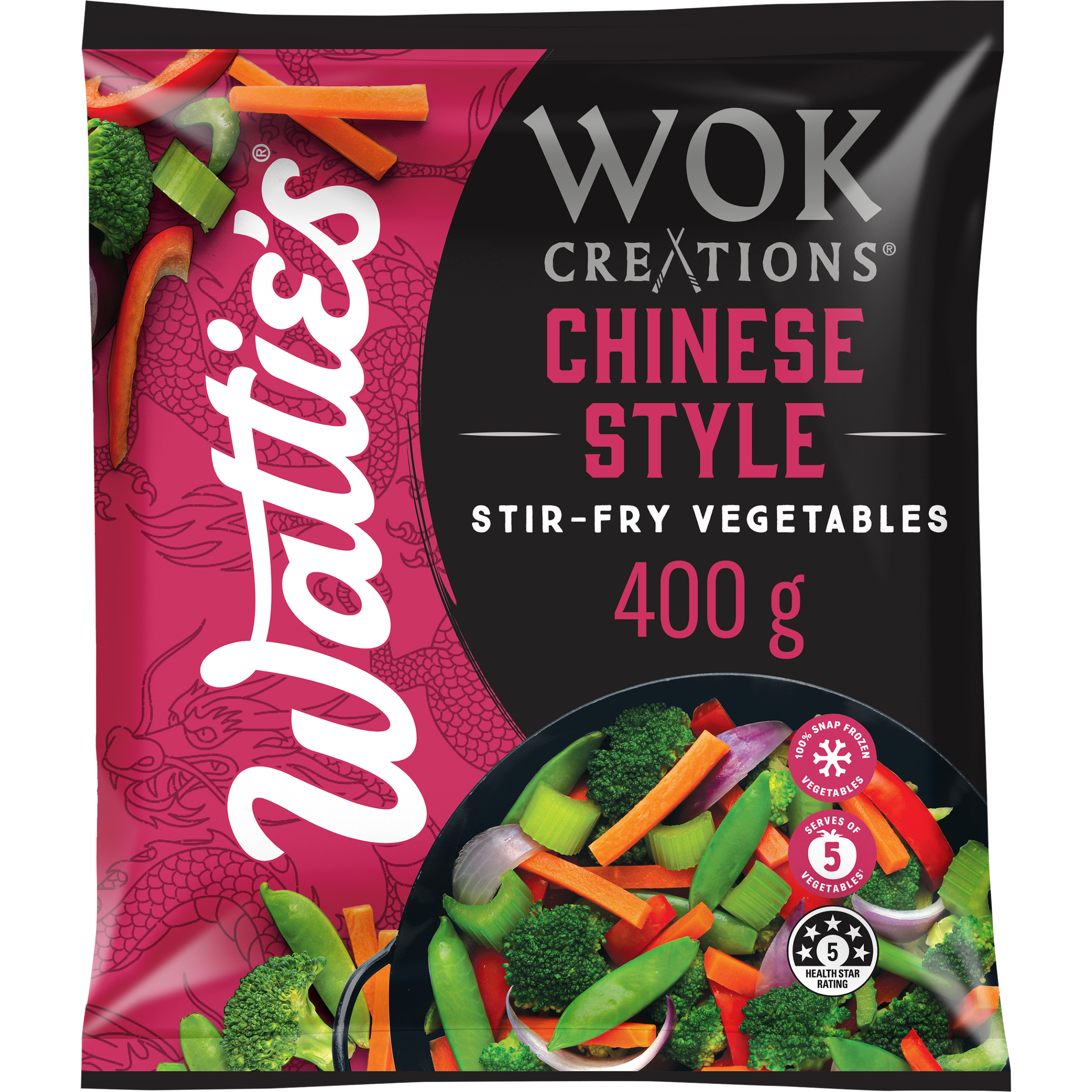 Wattie's® Wok Creations® Chinese Style Stir-Fry Vegetables
