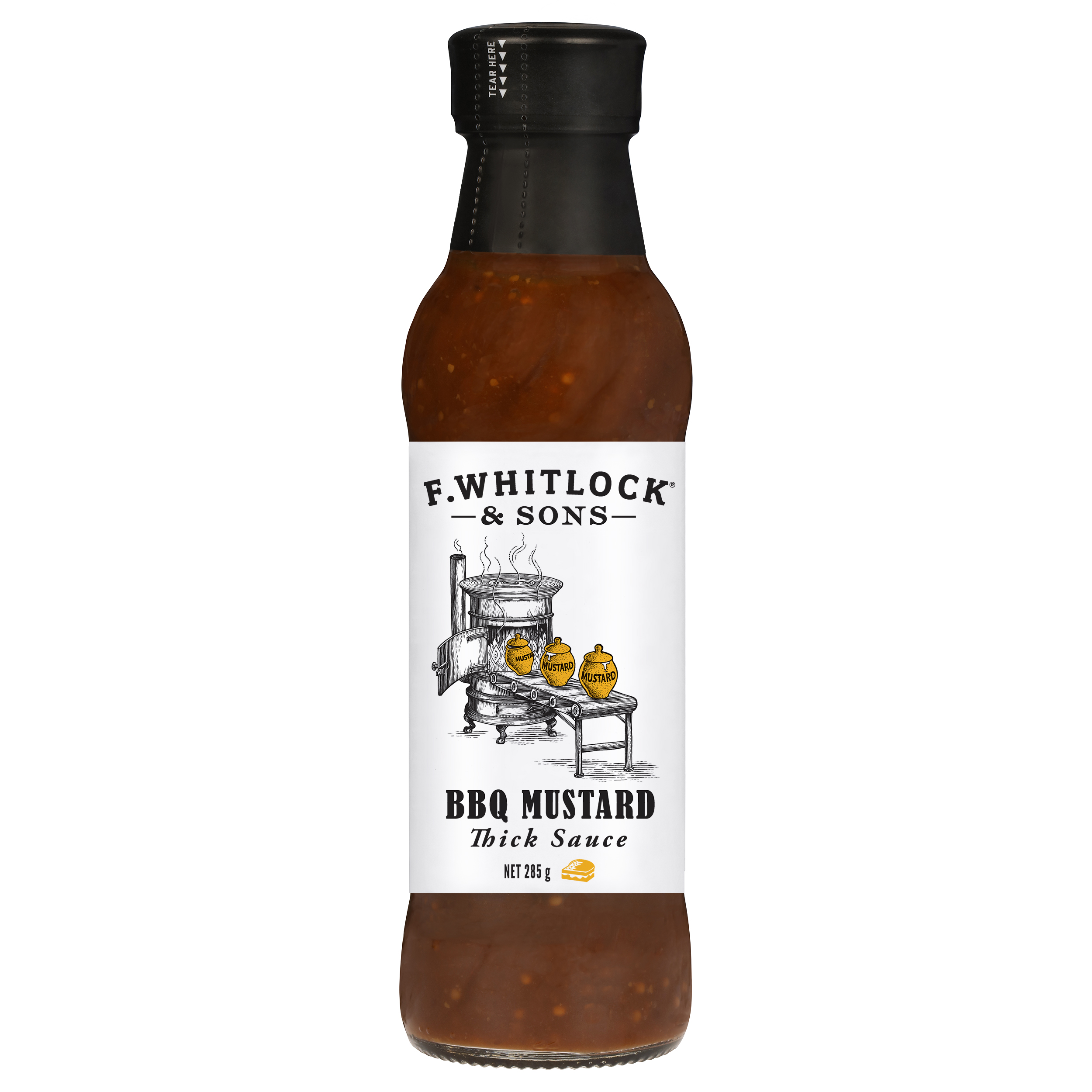 F. Whitlock & Sons® BBQ Mustard Thick Sauce 285g | F