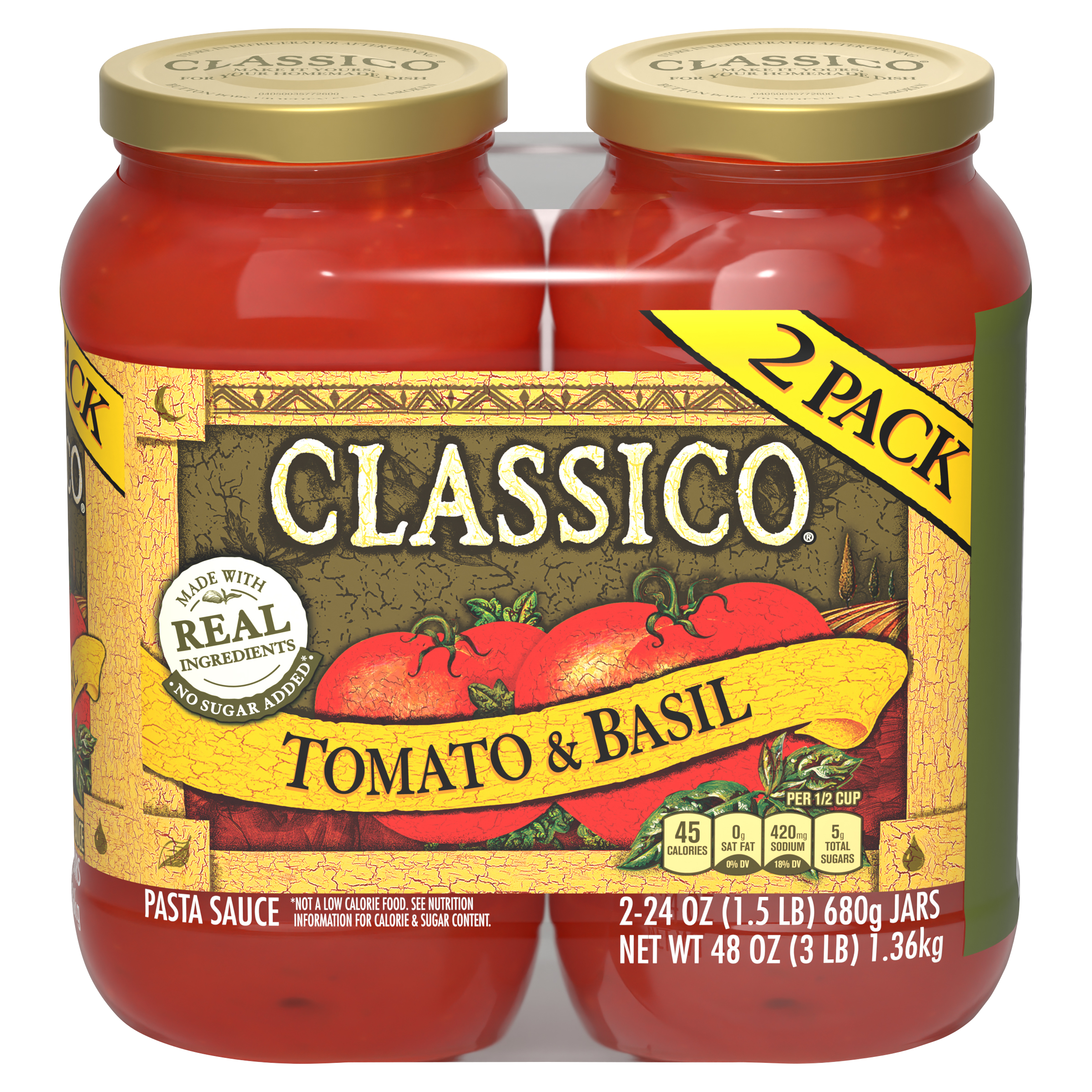 Tomato & Basil Pasta Sauce | CLASSICO | United States | Products