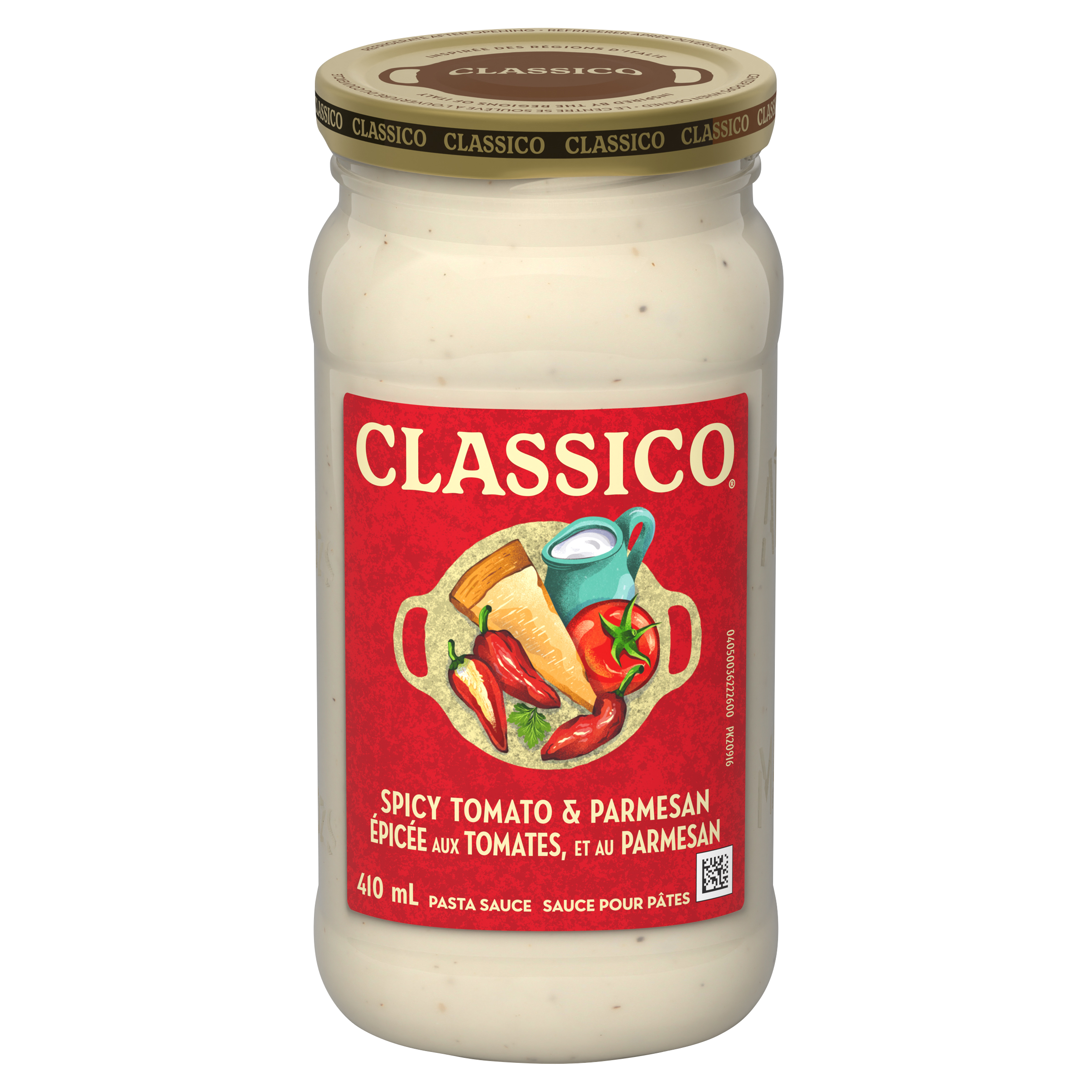 Spicy Tomato & Parmesan Pasta Sauce | Classico | Canada | Products