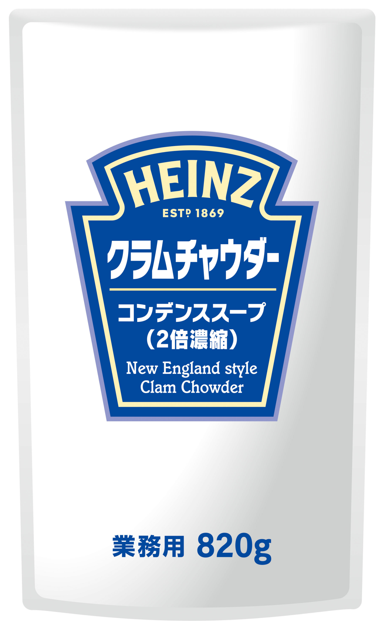 Heinz ハインツ コンデンス クラムチャウダー 2倍濃縮 820g, 820
